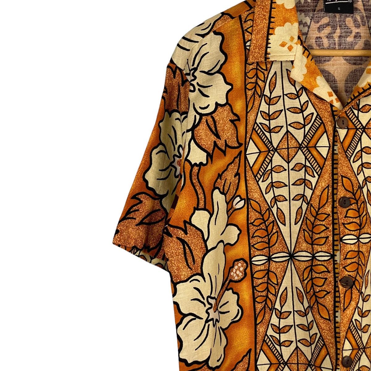 Fiji Vintage Kai-Veikau Tiki Kawaii Button Shirt Size US S / EU 44-46 / 1 - 2 Thumbnail