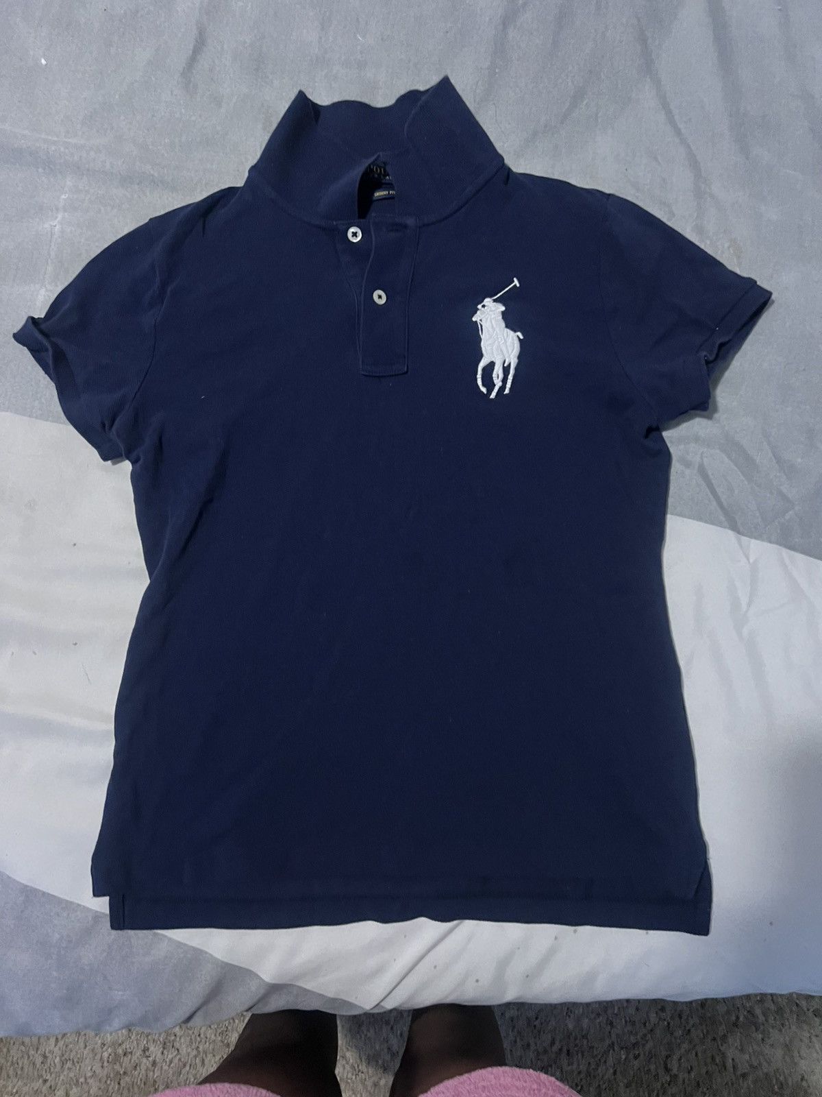 Polo Ralph Lauren × Ralph Lauren Navy blue Polo Ralph Lauren polo shirt Size US S / EU 44-46 / 1 - 2 Thumbnail