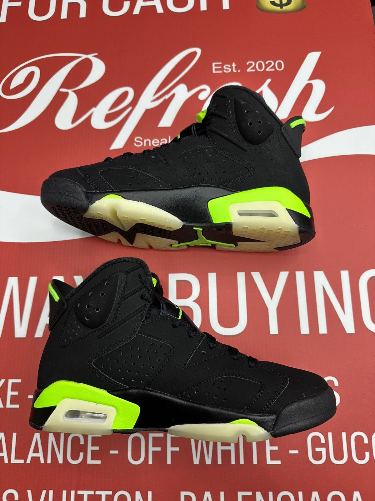 Jordan Brand Air Jordan 6 Electric Green Size 8 Size US 8 / EU 41 - 3 Thumbnail
