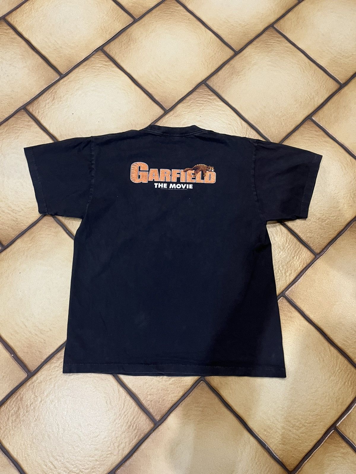 Vintage Vintage Rare Garfield The Movie Tee Size US XL / EU 56 / 4 - 2 Thumbnail