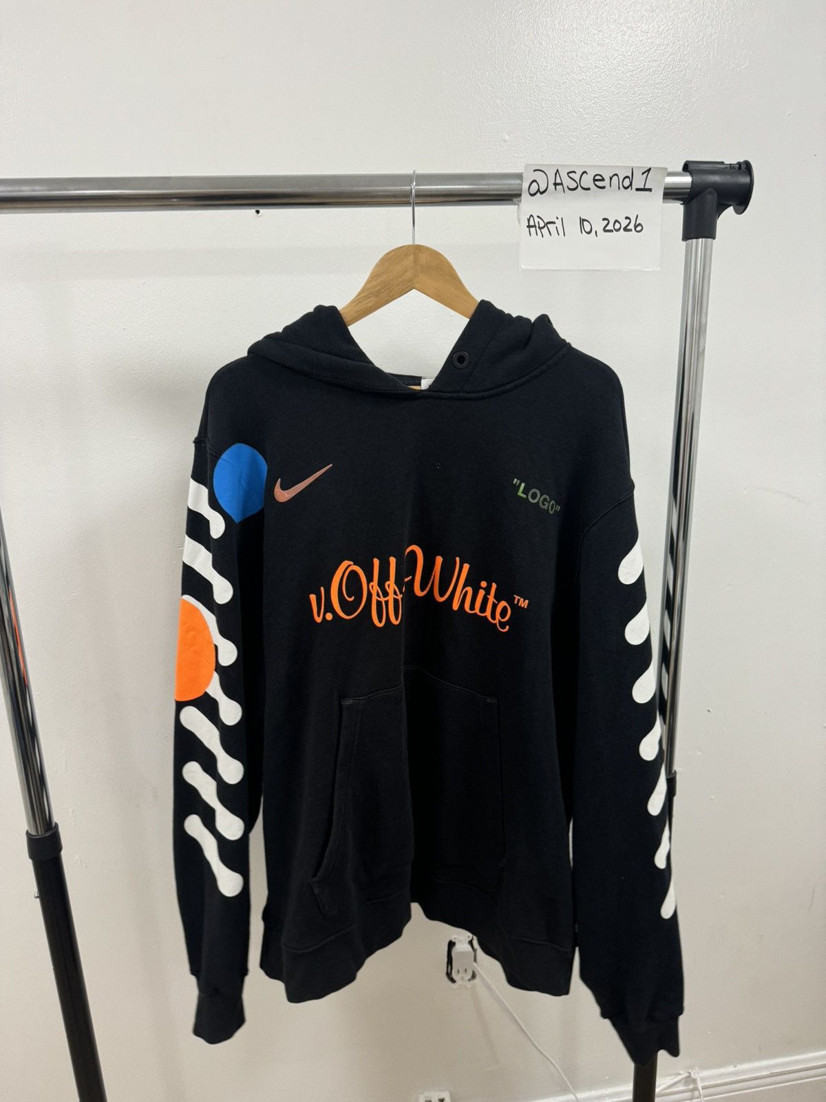 Nike × Off-White Off-White x Nike NRG RU hoodie | Grailed