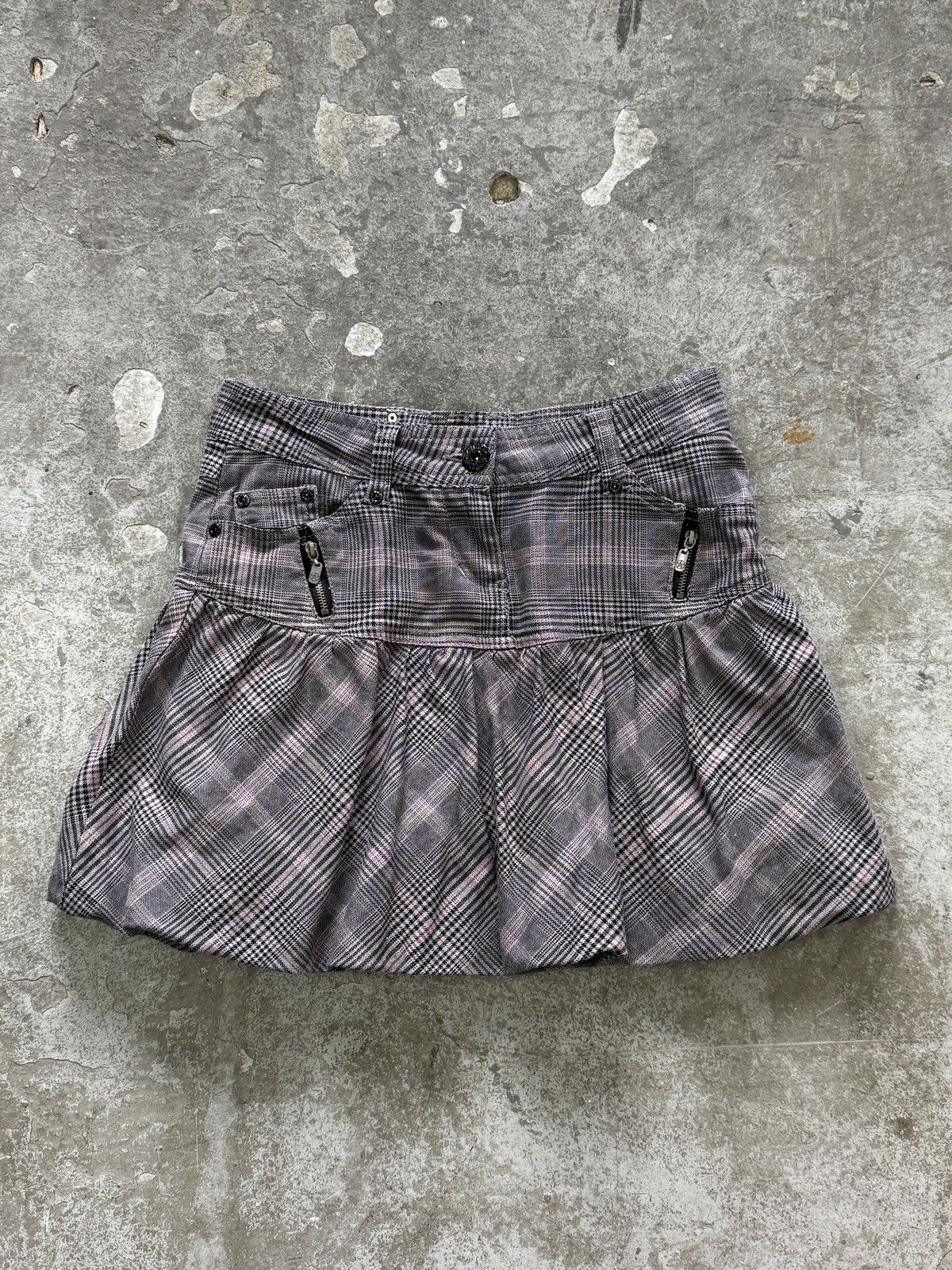 Vintage Vintage y2k Mini Skirt Size 25" / US 0 / IT 36 - 3 Thumbnail