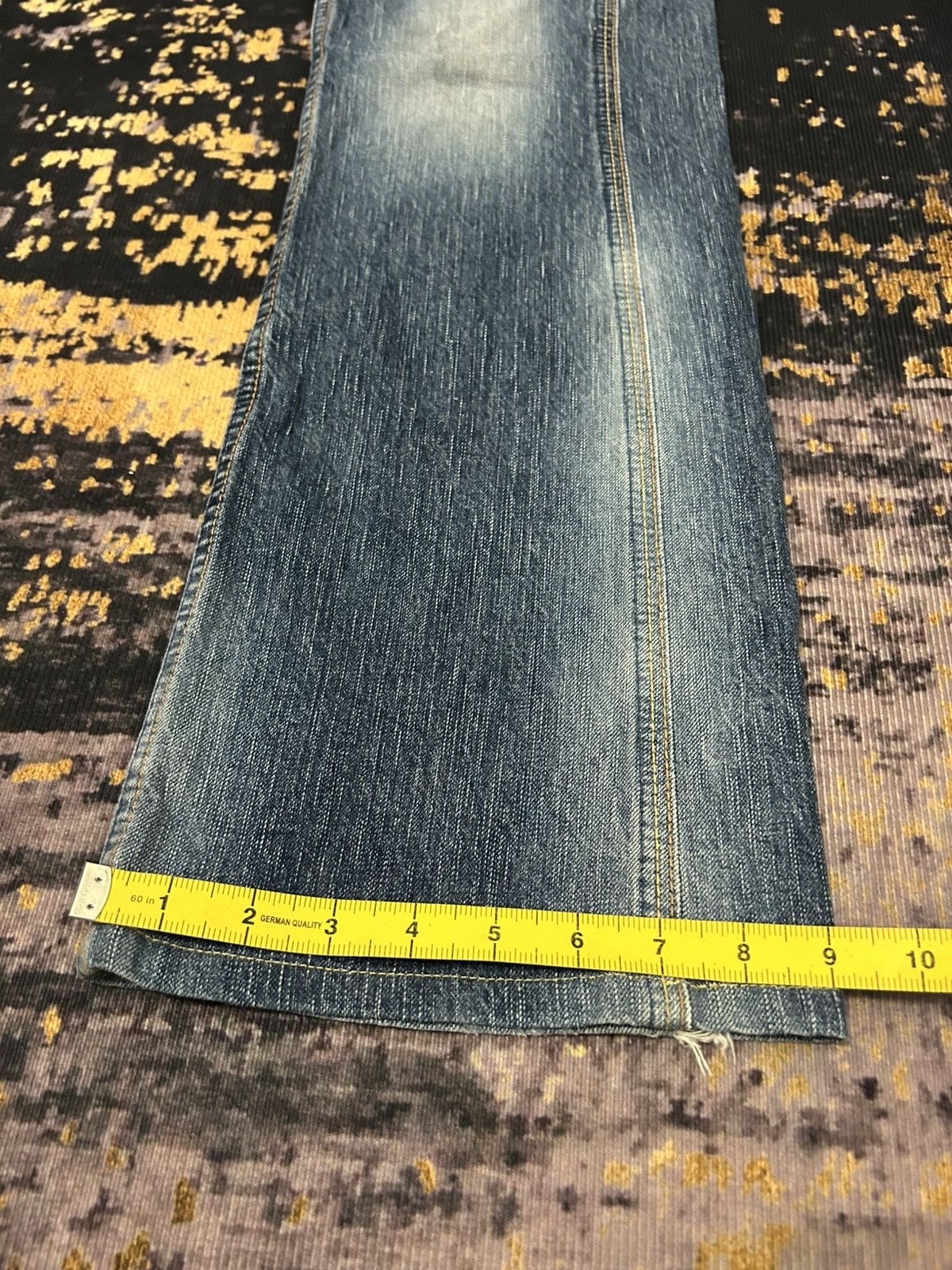 Edwin Vintage Edwin Mud Wash Flare Jeans Size US 28 / EU 44 - 20 Thumbnail