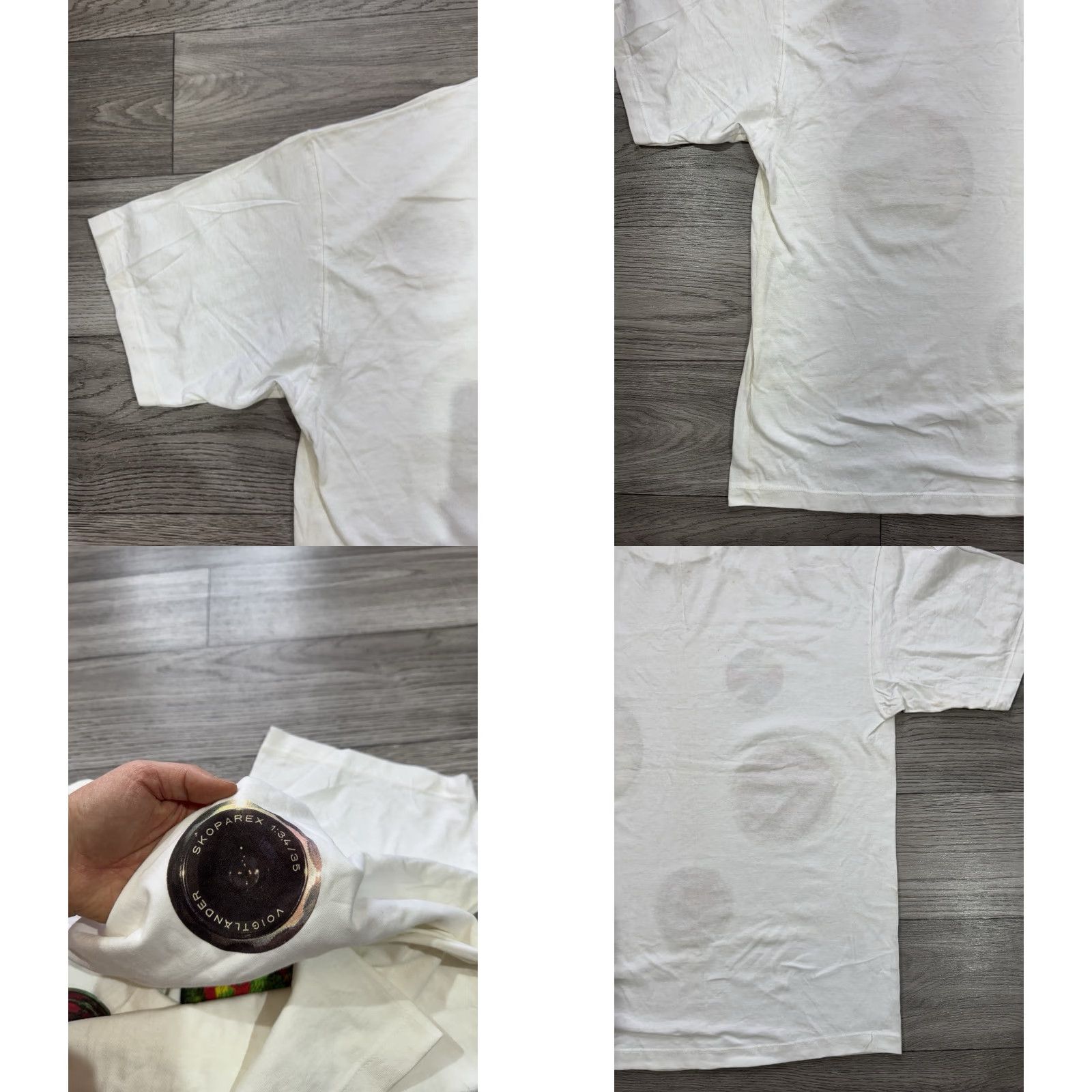 Hanes VINTAGE Randstad Graphic Art T-Shirt Hanes XL Men White 1999 Art 8/10 Stains Size US XL / EU 56 / 4 - 10 Thumbnail