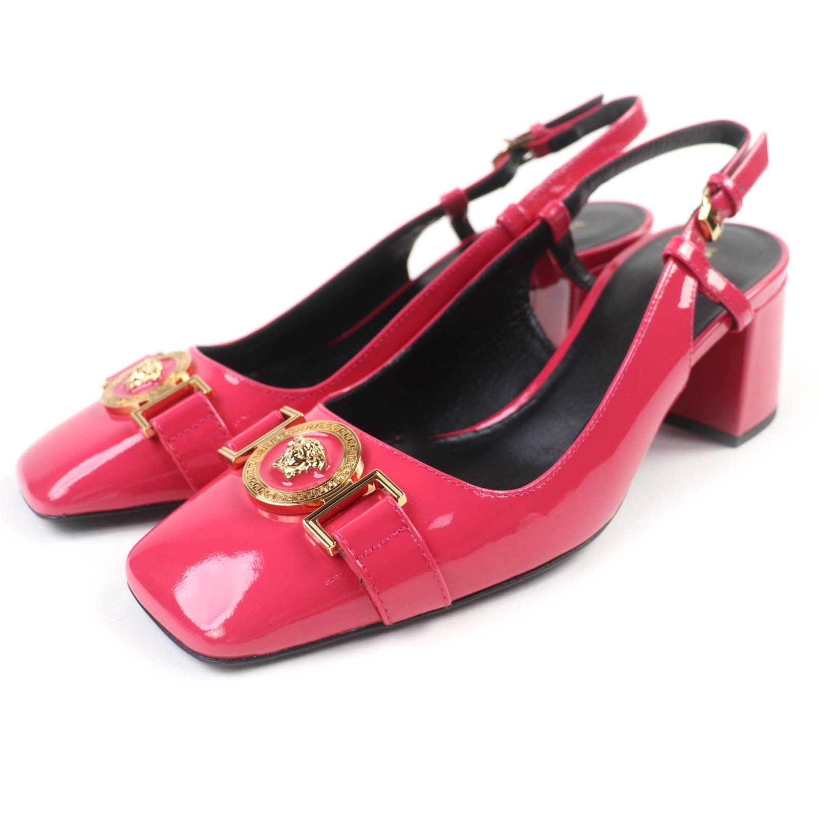 Versace Versace Versace Patent Leather Pumps Enamel Shoes DUTY FREE for USA Size ONE SIZE - 1 Thumbnail