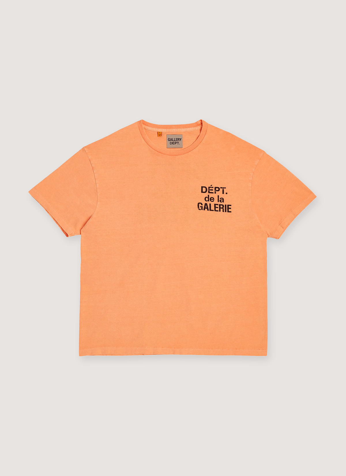 Gallery Dept. French Logo Tee Flo Orange Size US M / EU 48-50 / 2 - 1 Thumbnail