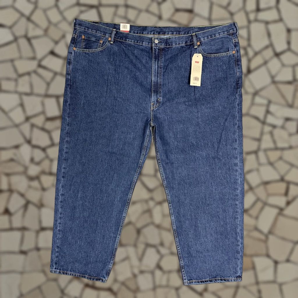 Levi's 550 Jeans Big Tall Mens 56x30 Relaxed Fit Tapered Leg