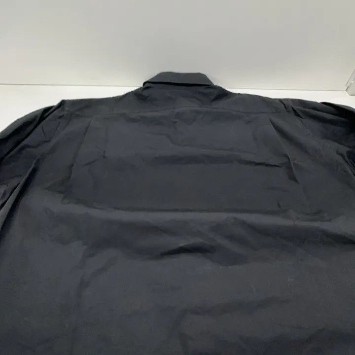 Balenciaga Balenciaga Balenciaga Large Fit Embroidered Long Sleeve Sh Size US L / EU 52-54 / 3 - 8 Thumbnail