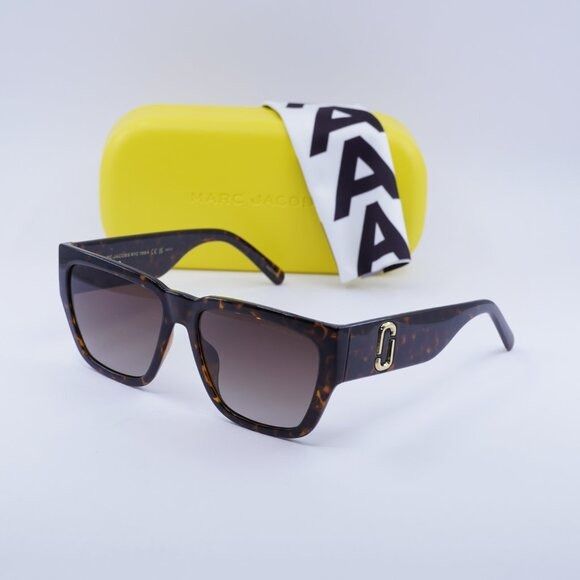 Marc Jacobs MARC 646/S 0086 HA Sunglasses Dark Havana Square