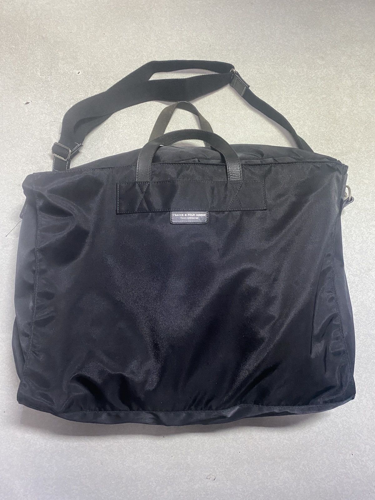 Japanese Brand × Y's × Yohji Yamamoto Y’saccs Pour Homme Duffle|Sling|Messenger Bag Size ONE SIZE - 2 Thumbnail