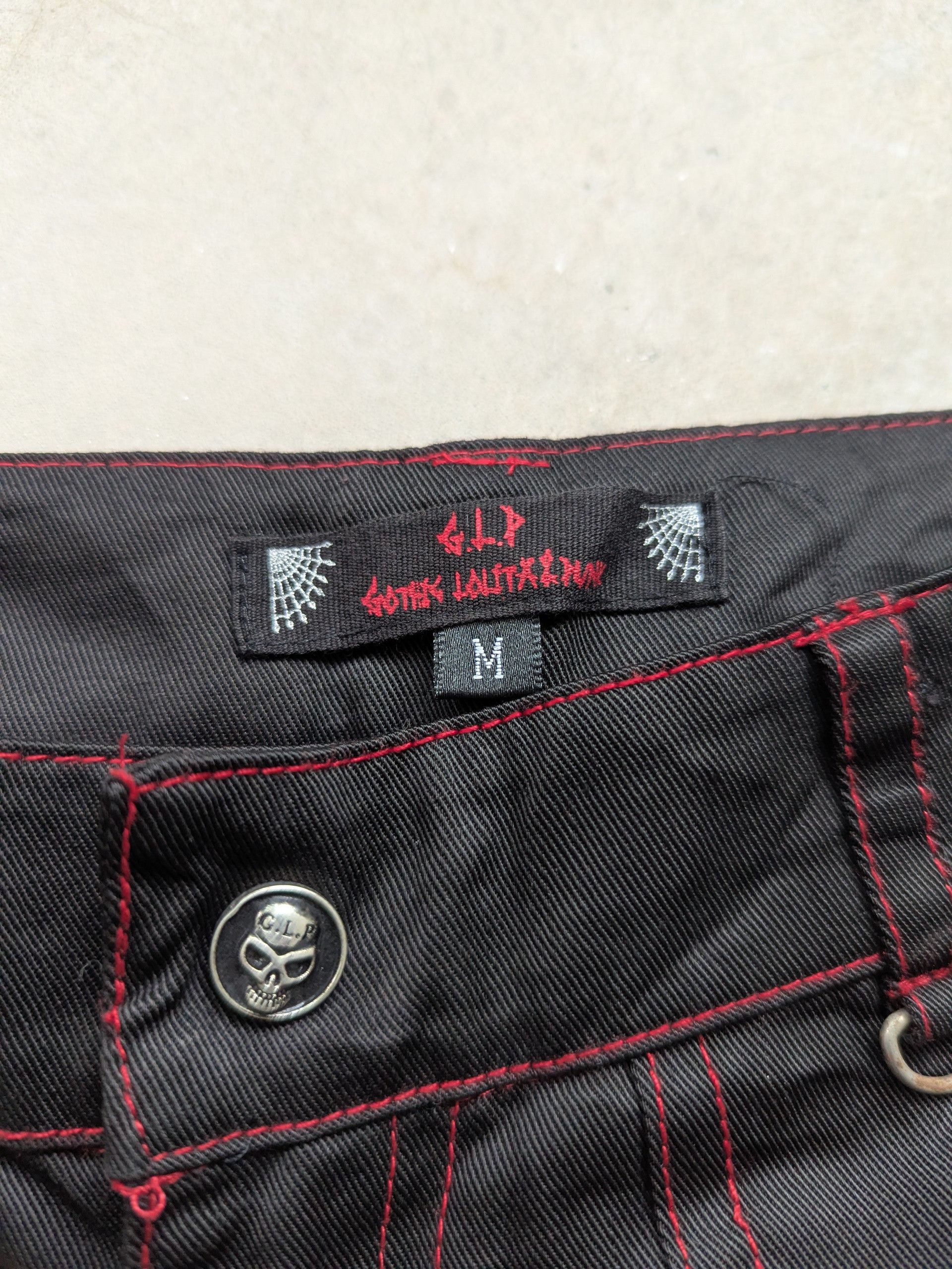 Japanese Brand × Seditionaries Vintage Gothic Lolita Punk Bondage Pants If Six Was Nine Size 29" - 3 Thumbnail