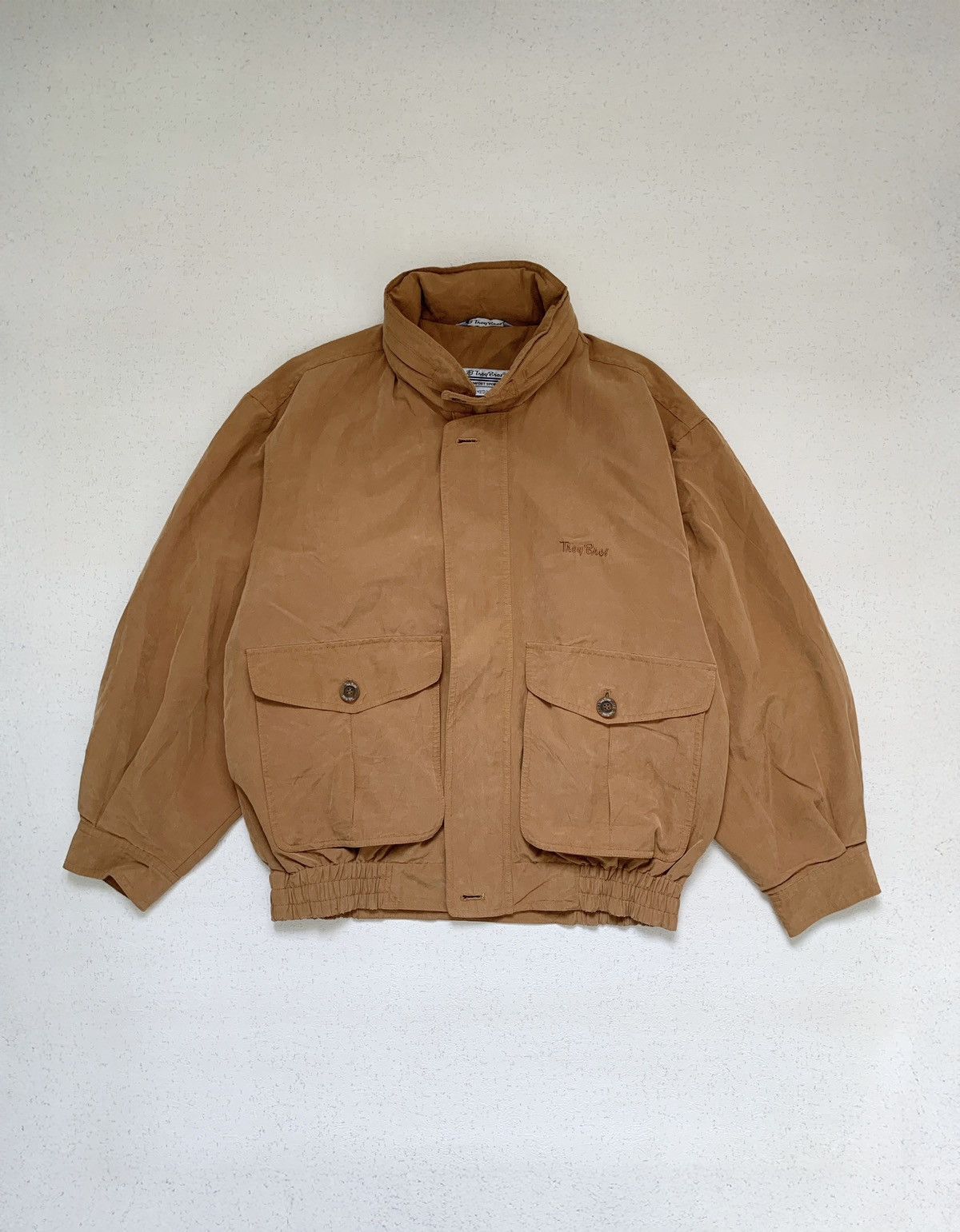 American Apparel × Vintage Troy Bros Flight Jacket Vintage Size US M / EU 48-50 / 2 - 1 Thumbnail