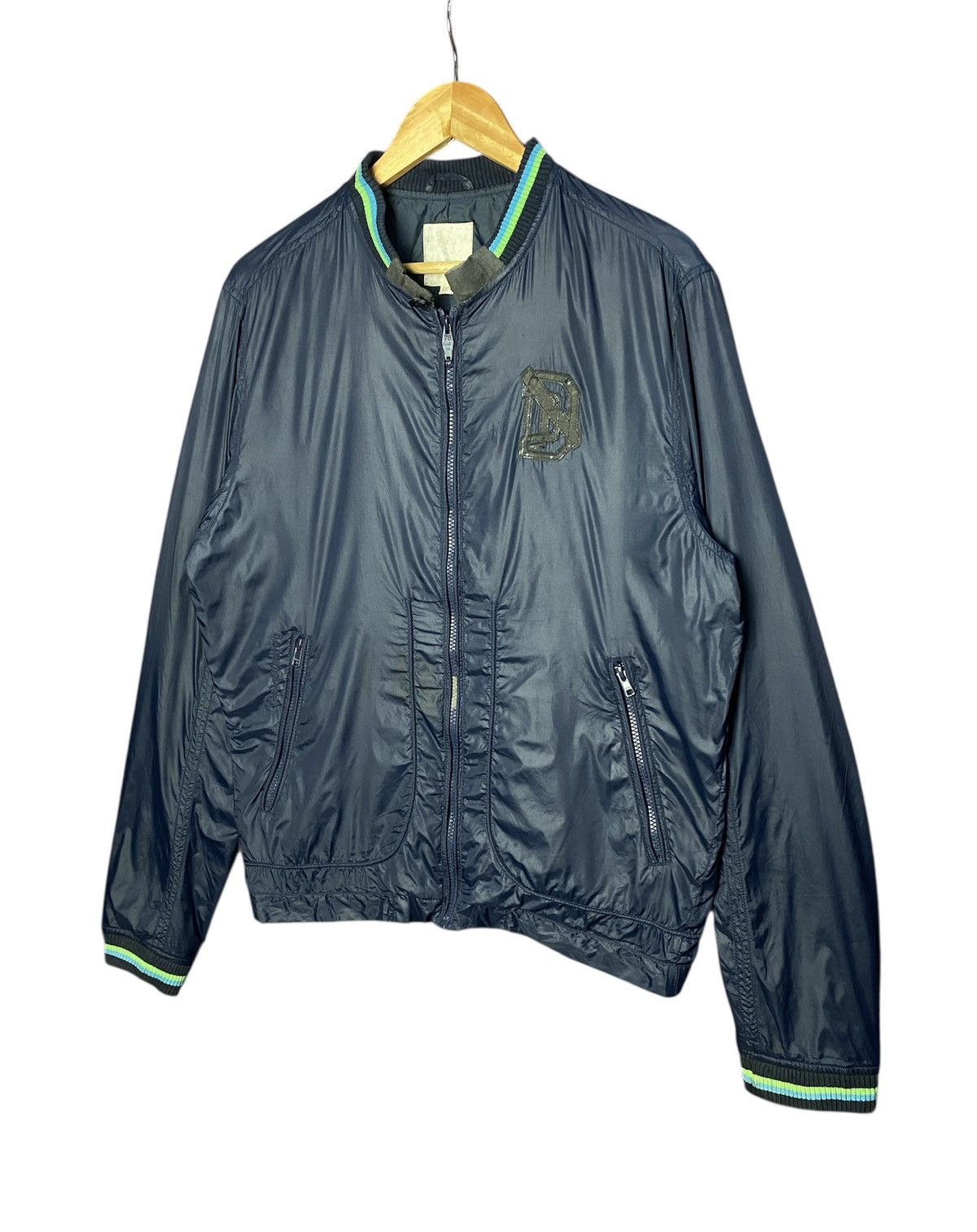 Diesel Vintage Diesel Nylon Zipper Jacket Size US L / EU 52-54 / 3 - 2 Thumbnail