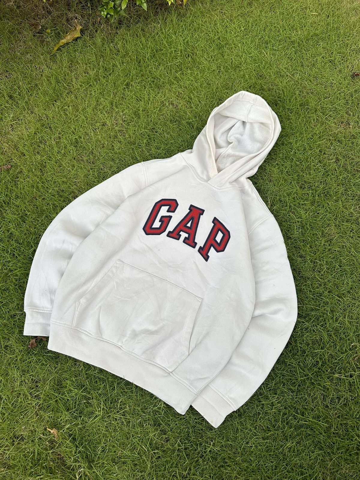 Gap × Vintage GAP VINTAGE BIG LOGO STREETWEAR HOODIE Size US S / EU 44-46 / 1 - 1 Thumbnail