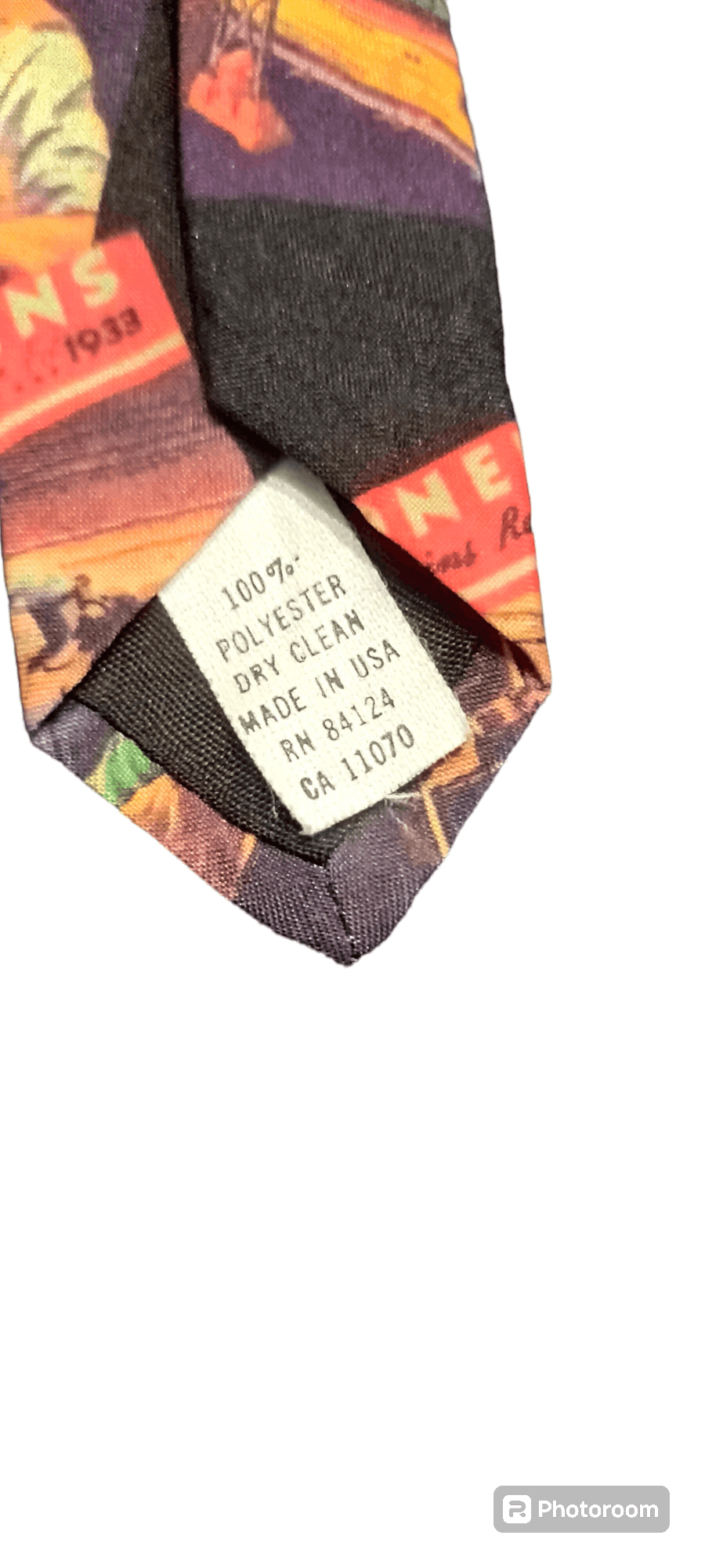 Ralph Marlin Vintage Ralph Marlin Lionel Trains Necktie Size ONE SIZE - 4 Thumbnail