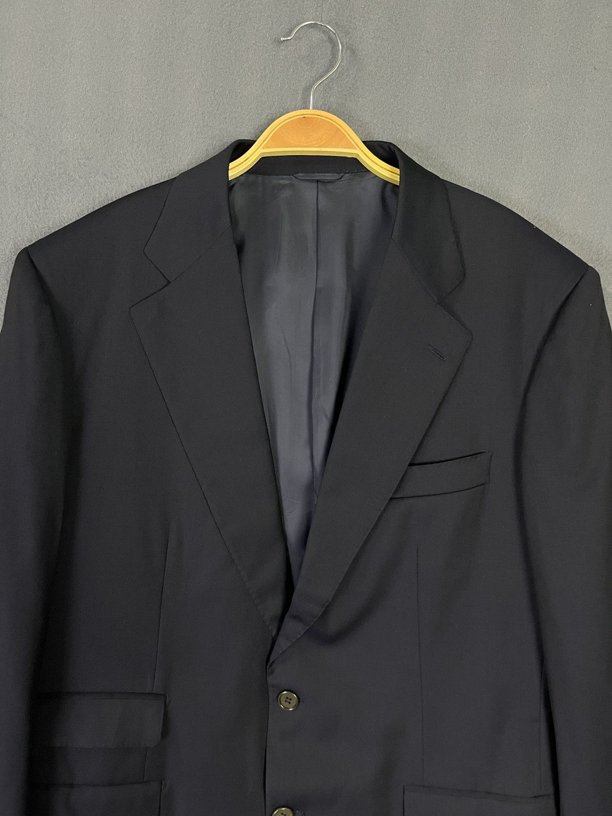 Isaia × Loro Piana Isaia Blazer Loro Piana Fabric Winter Tasmanian Wool Blazer Size 42R - 3 Thumbnail