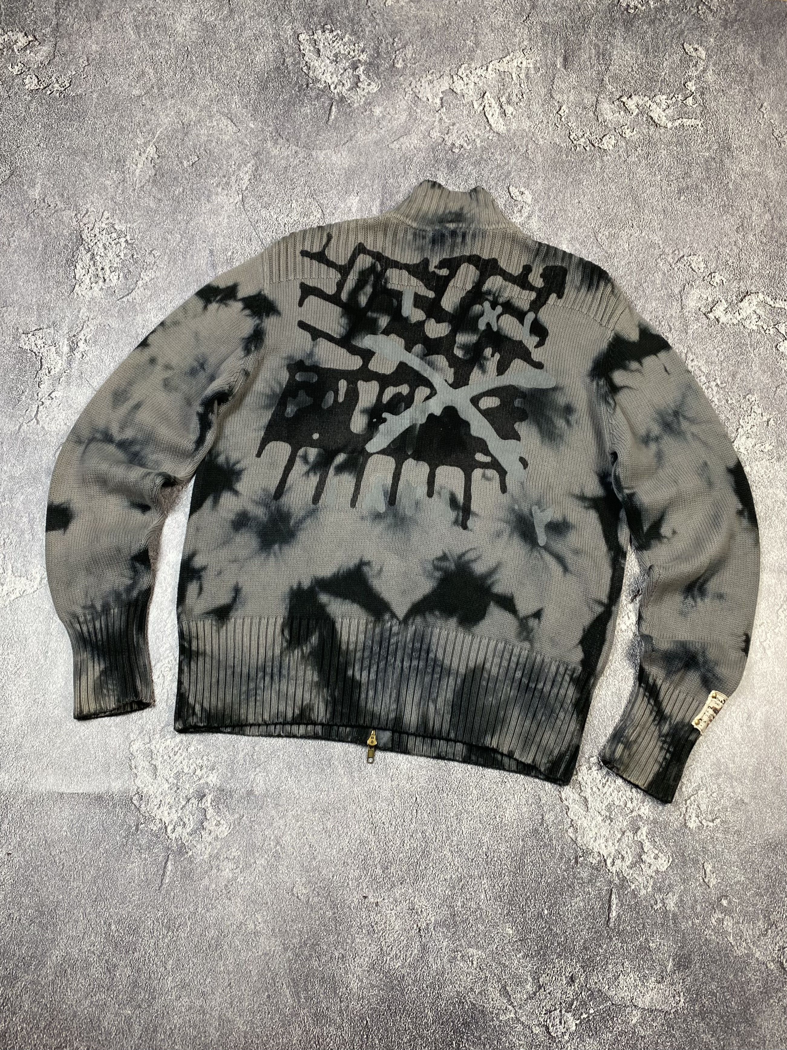 If Six Was Nine Y2K Avant Garde If Six Was Nine Japanese 2000s Zip Sweater Size US XL / EU 56 / 4 - 6 Thumbnail