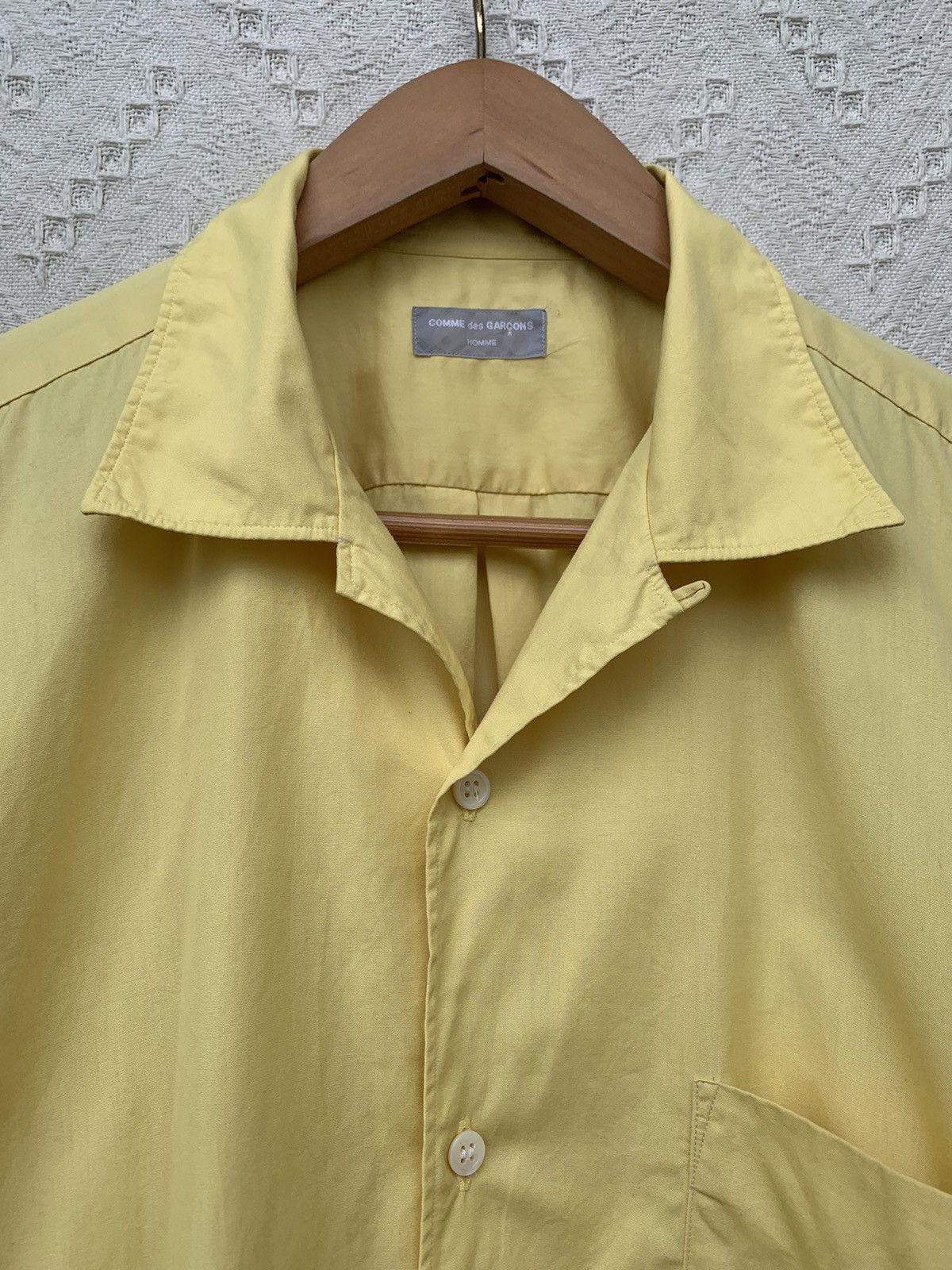 Comme des Garcons Comme des Garcons Homme AD1993 Oversized Loop Collar Shirt Size US L / EU 52-54 / 3 - 3 Thumbnail