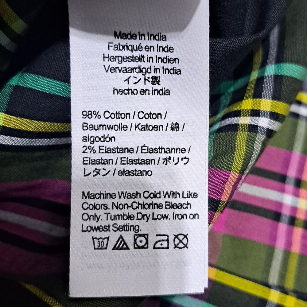 J.Crew J.Crew Slim Fit Stewart Tartan Western Cowgirl Pink Multi Co Size S / US 4 / IT 40 - 4 Thumbnail