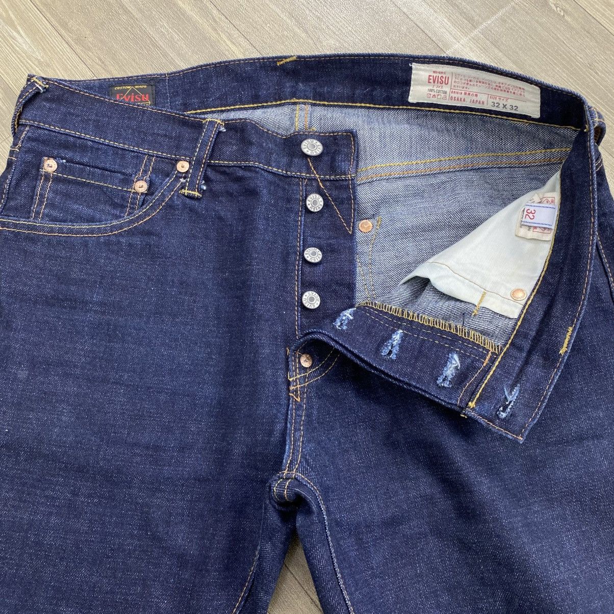Evisu 2000s Vintage Evisu Daicock Big Logo Japan Denim Jeans Y2K Size US 28 / EU 44 - 7 Thumbnail
