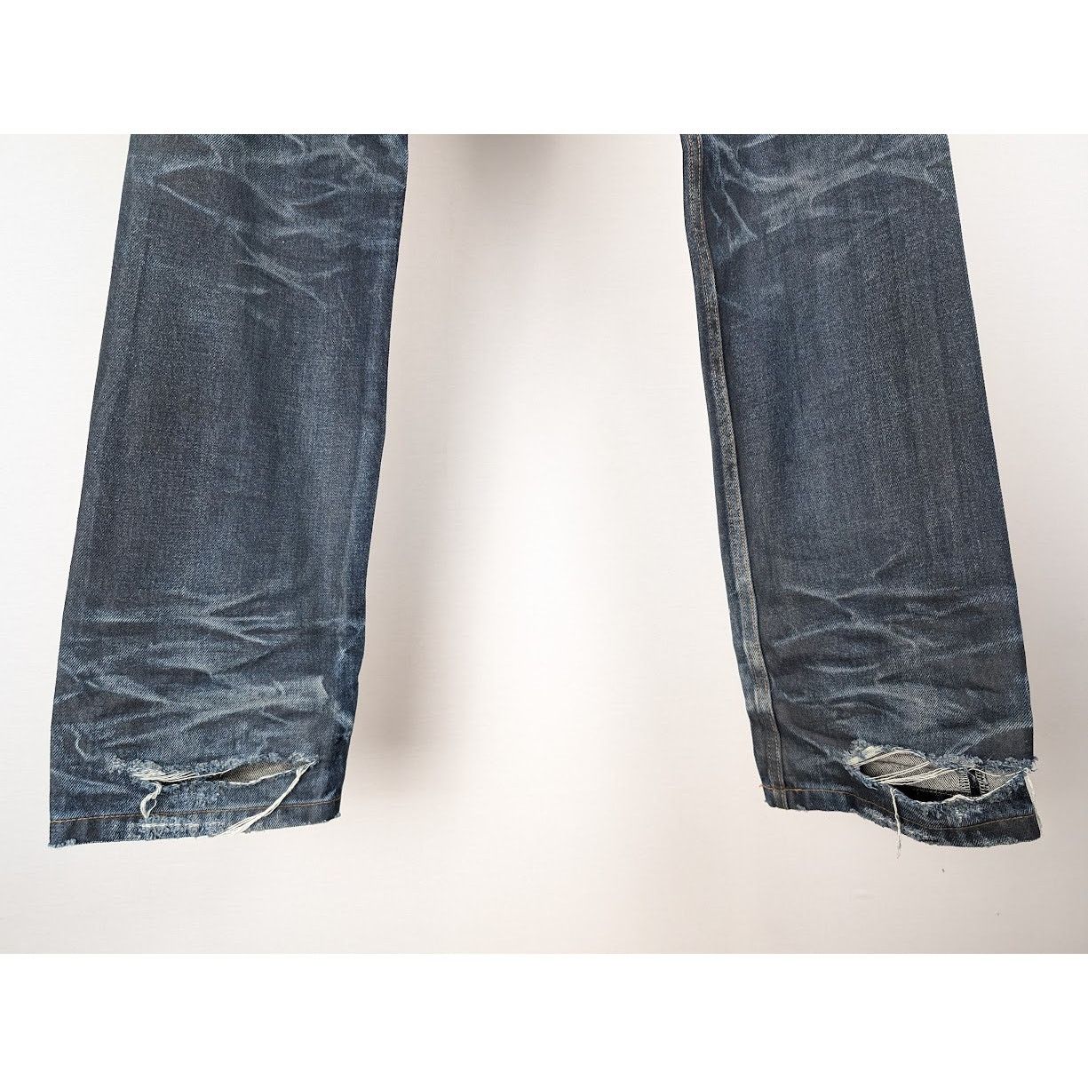 Balenciaga o1rshd1 Normal Fit Pants Organic Japanese Twill in Blue Size US 28 / EU 44 - 12 Thumbnail