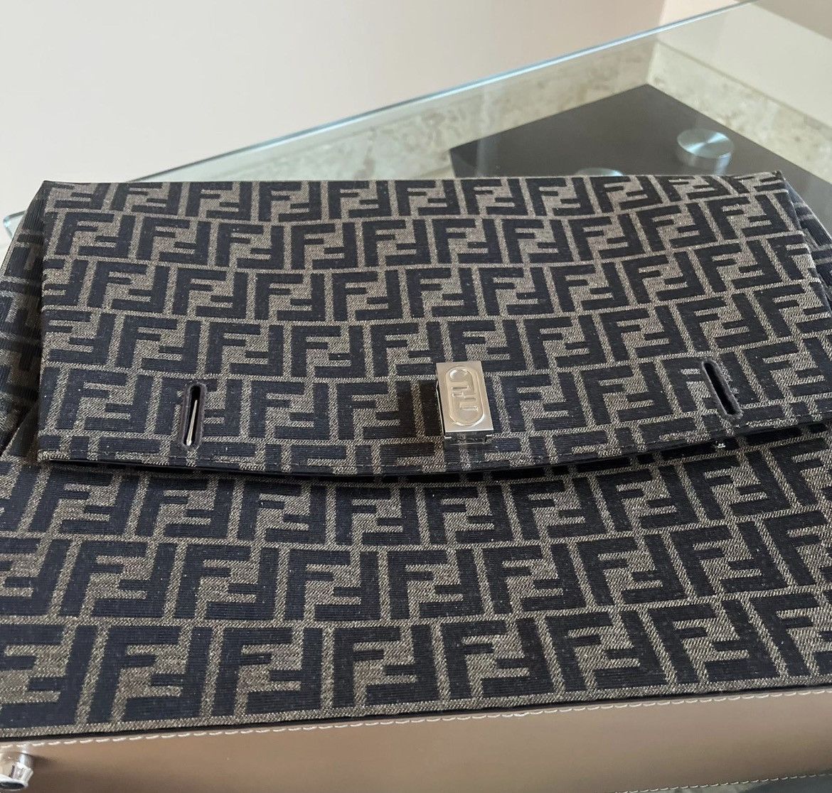 Suitcase / Luggage / Briefcase Leather Interior Monogram