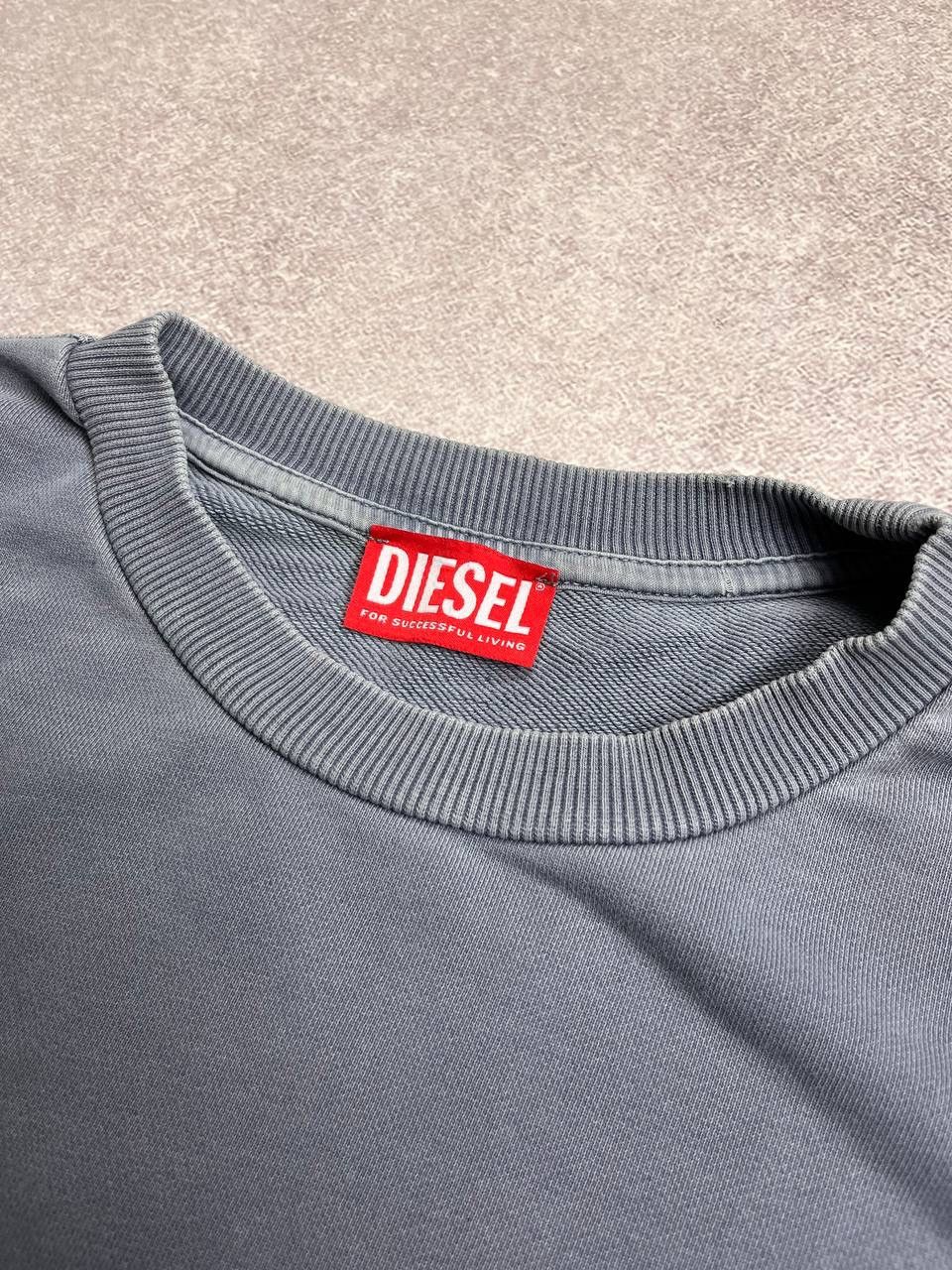 Diesel × Vintage Vintage Diesel Industry Boxy Heavy Cotton Sweatshirt Y2K M Size US M / EU 48-50 / 2 - 3 Thumbnail