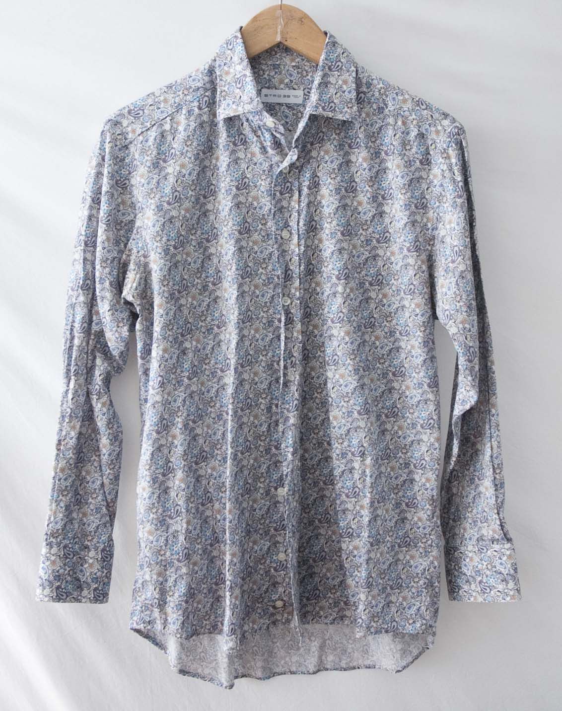 Etro Etro Shirt Size 39/ Medium Floral Size US M / EU 48-50 / 2 - 2 Thumbnail