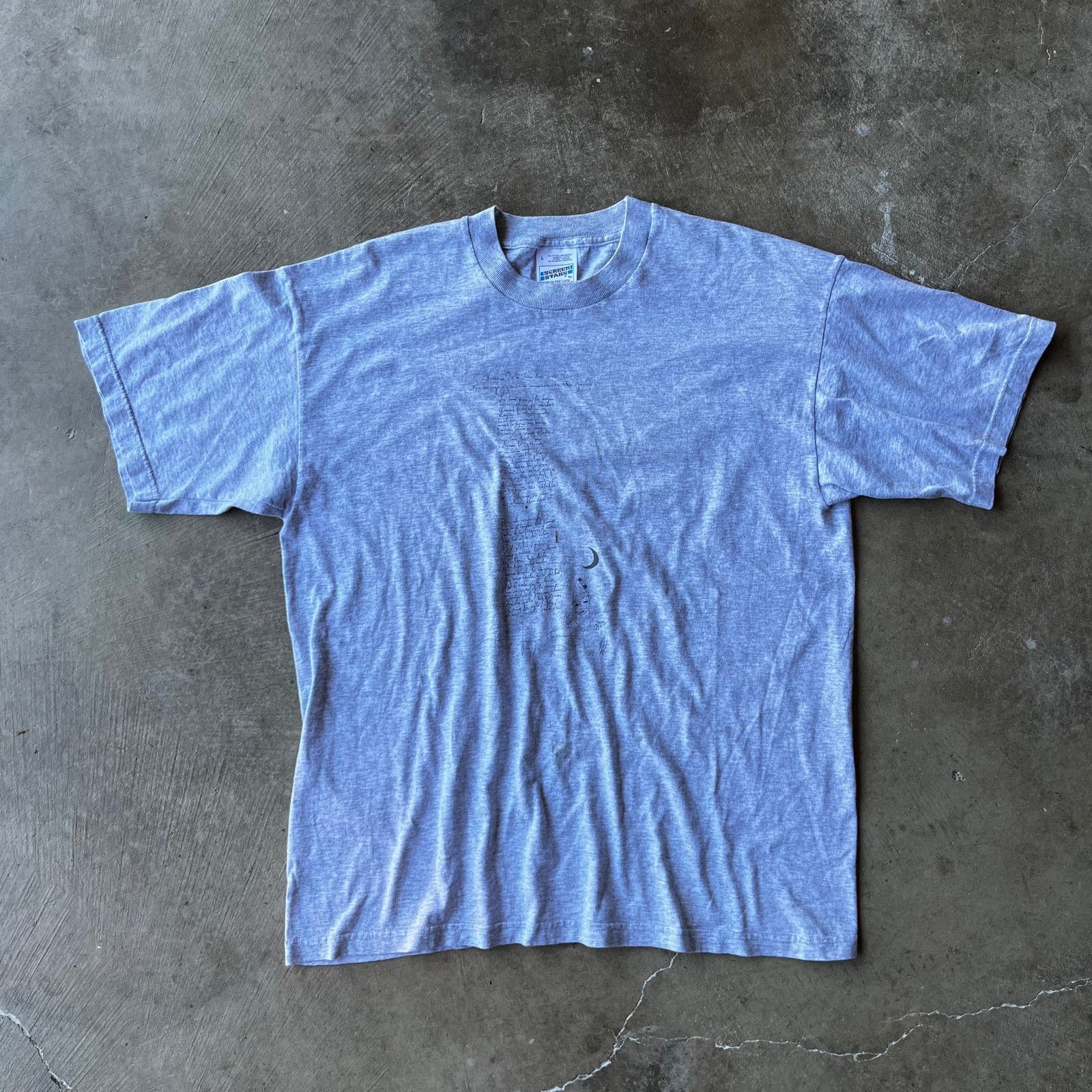 VINTAGE ROMANCE DE LA LUNA FEDERICO GAARCIA LORCA SHIRT LRG