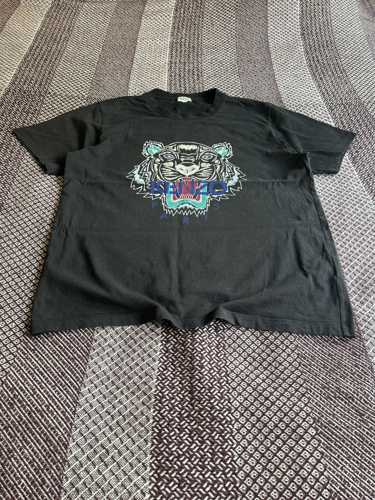 Kenzo Kenzo Paris Big Logo T-shirt Luxury Item Size L Streetwear Size US L / EU 52-54 / 3 - 3 Thumbnail