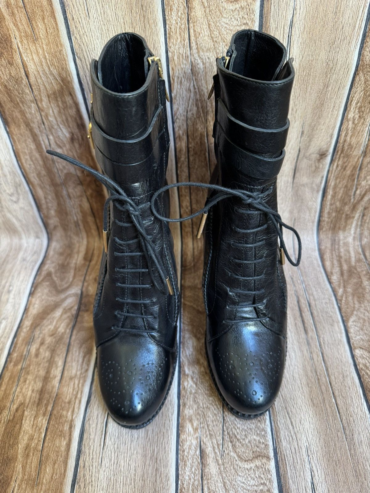 platform ankle boots