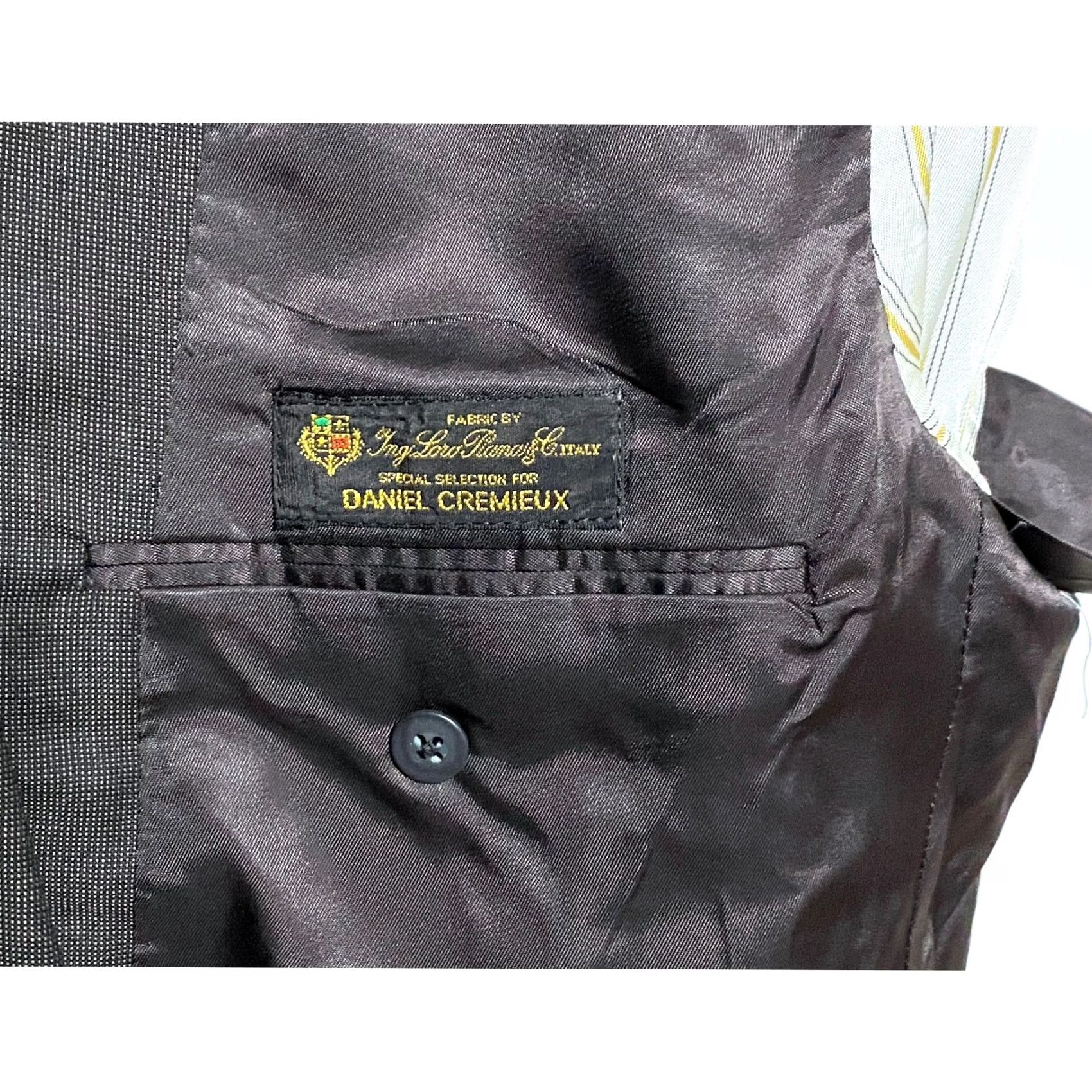 Loro Piana Daniel Cremieux Loro Piana Italy Blazer Single-Breasted 2-Button Mens Size 44R Brown Jacket Size 44R - 7 Thumbnail