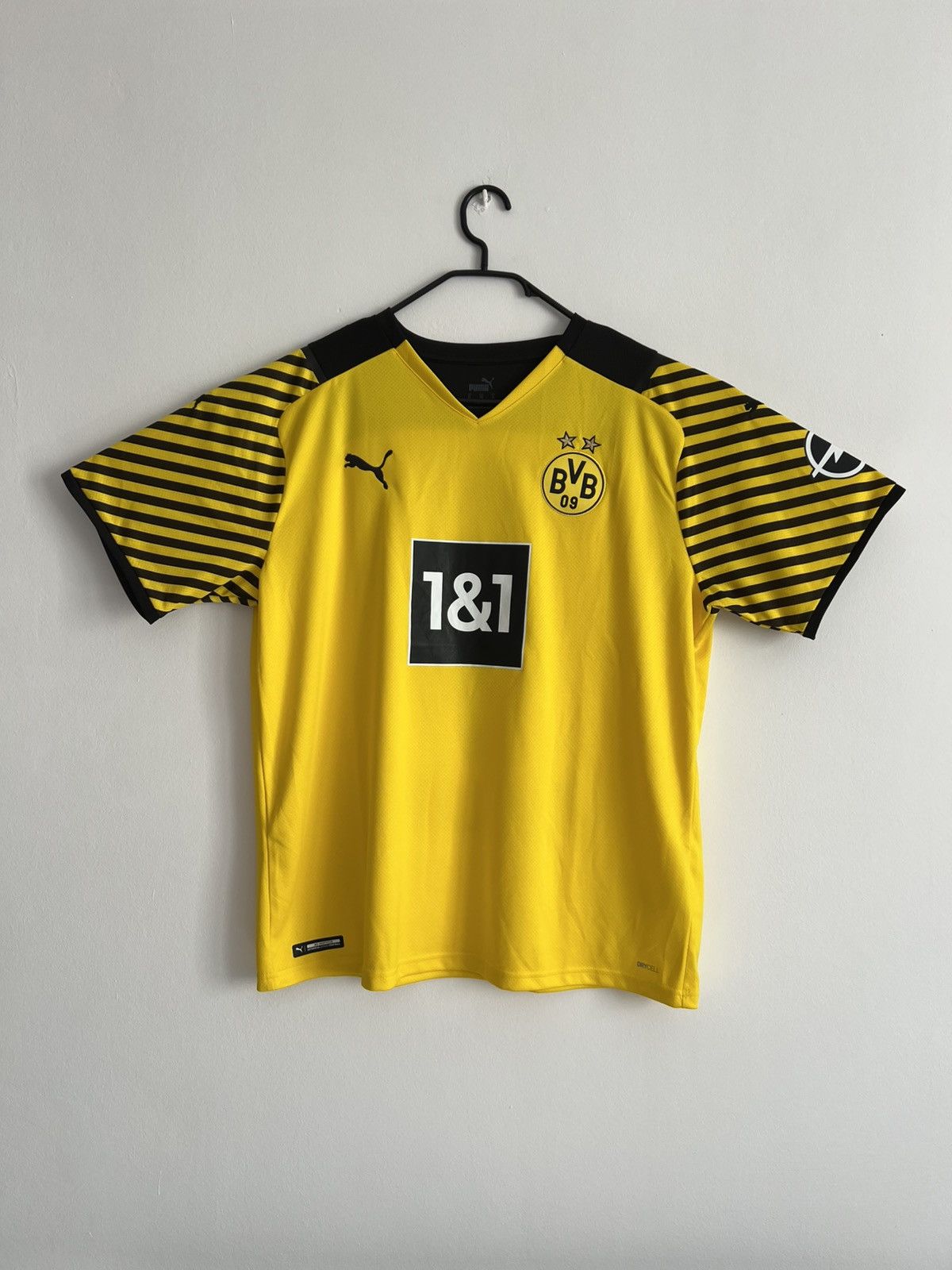 Puma Borussia Dortmund Haaland 2021-2022 Home Jersey | Soccer Size US XL / EU 56 / 4 - 8 Thumbnail