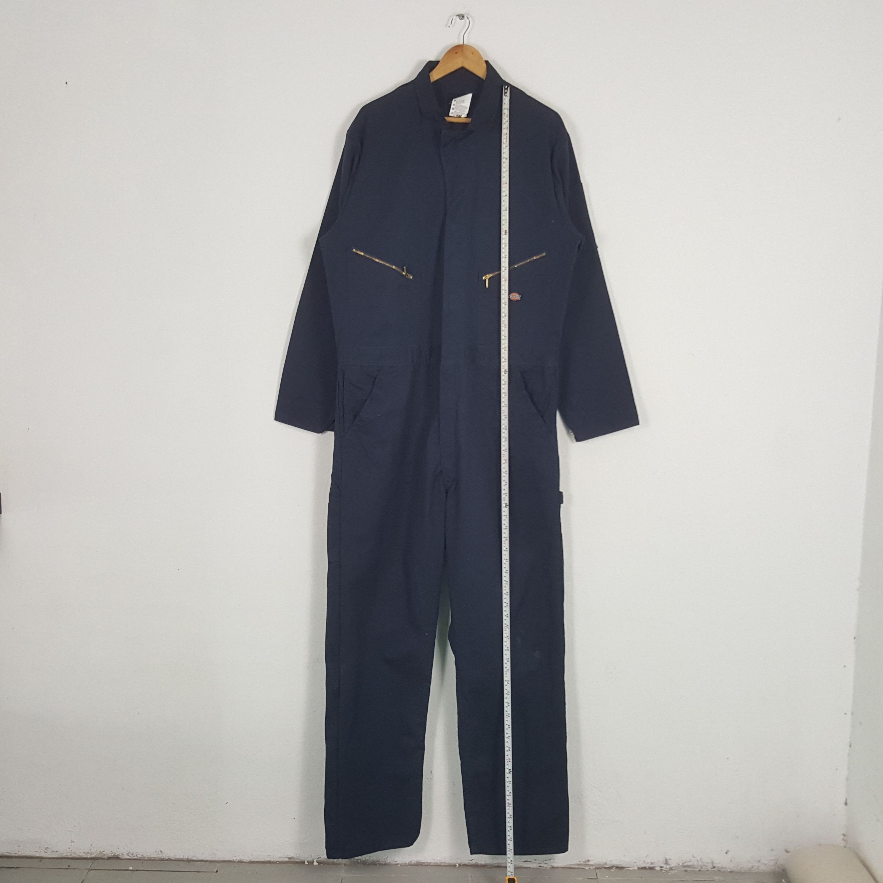 Dickies × Vintage Vintage Dickies American Workwear Skull Punk Coverall Jacket Size US XL / EU 56 / 4 - 4 Thumbnail