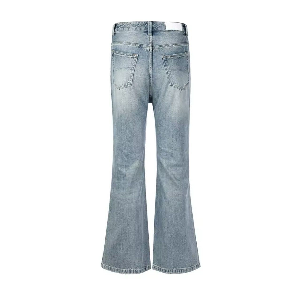 Denime × Jean × Vintage Harajuku Streetwear Washed Vintage Solid Jeans Size US 32 / EU 48 - 6 Thumbnail