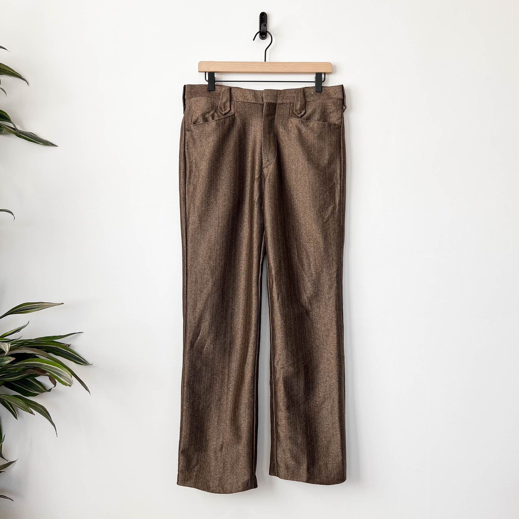 VTG Circle S Cowboy Western Pearl Snap Classic Trouser Pants
