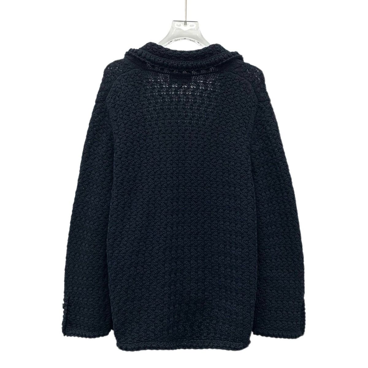 Chanel Chanel Black Multi-Pocket Cotton Lapel Knit Cardigan Jacket Size S / US 4 / IT 40 - 2 Thumbnail