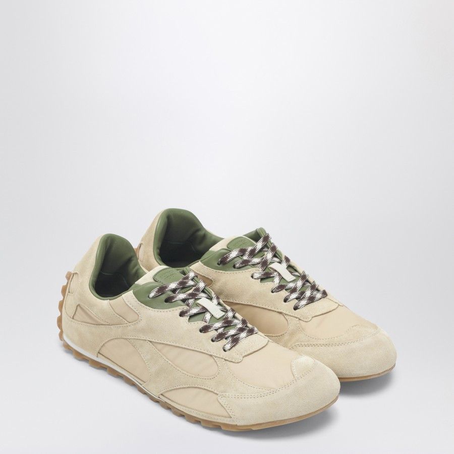 Bottega Veneta o1d2blof0126 Low-Top Sneakers in Beige Size US 12 / EU 45 - 2 Thumbnail