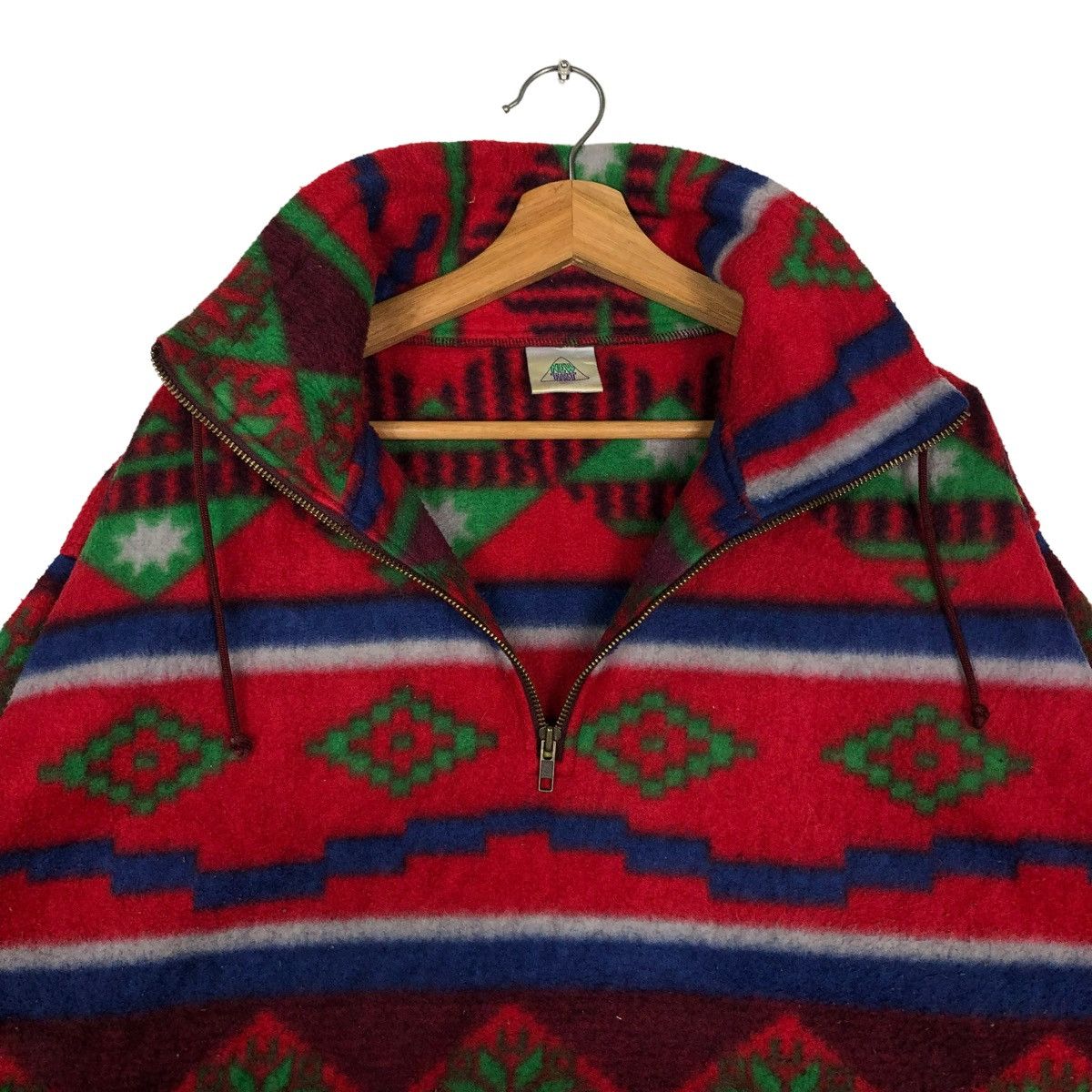 Japanese Brand 🔥VTG NAVAJO NATIVE FLEECE JACKET NEW FAST JAPAN MADE Size US XL / EU 56 / 4 - 11 Thumbnail