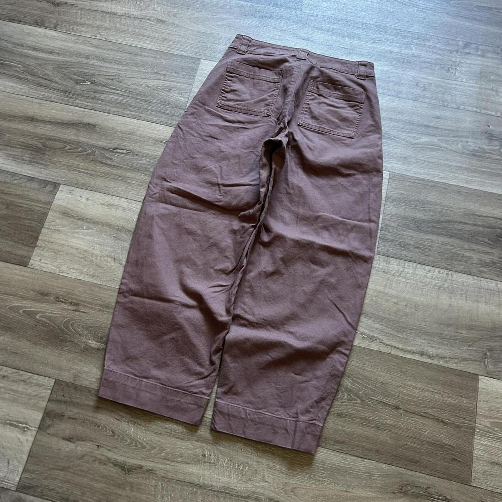 Old Navy Brown Old Navy high-waisted barrel leg jeans Size 2 denim Size 26" / US 2 / IT 38 - 3 Thumbnail