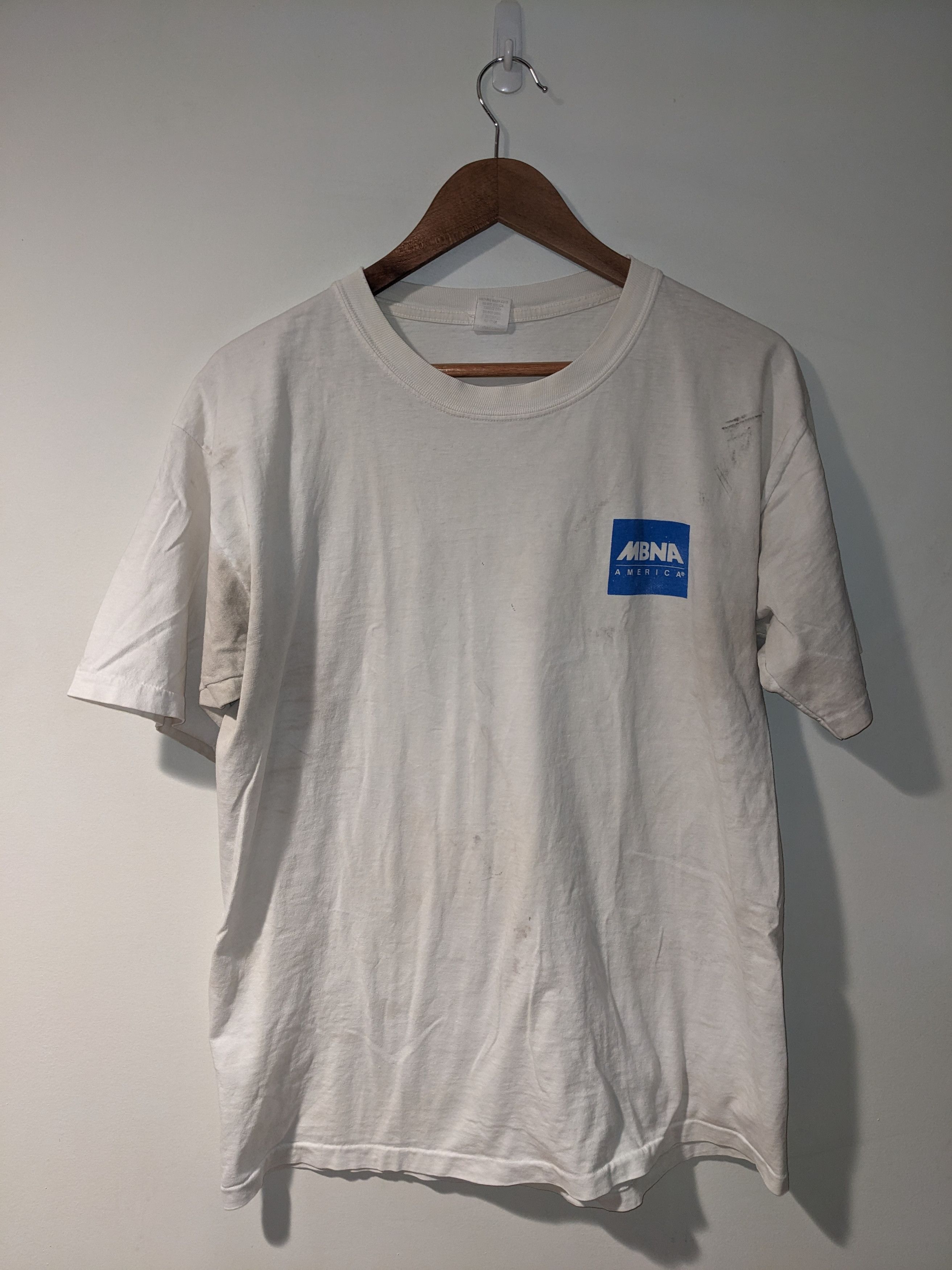 NASCAR × Vintage Vintage 1994 MBNA Motocross Racing Dirt Rally Large T-Shirt Size US L / EU 52-54 / 3 - 10 Thumbnail