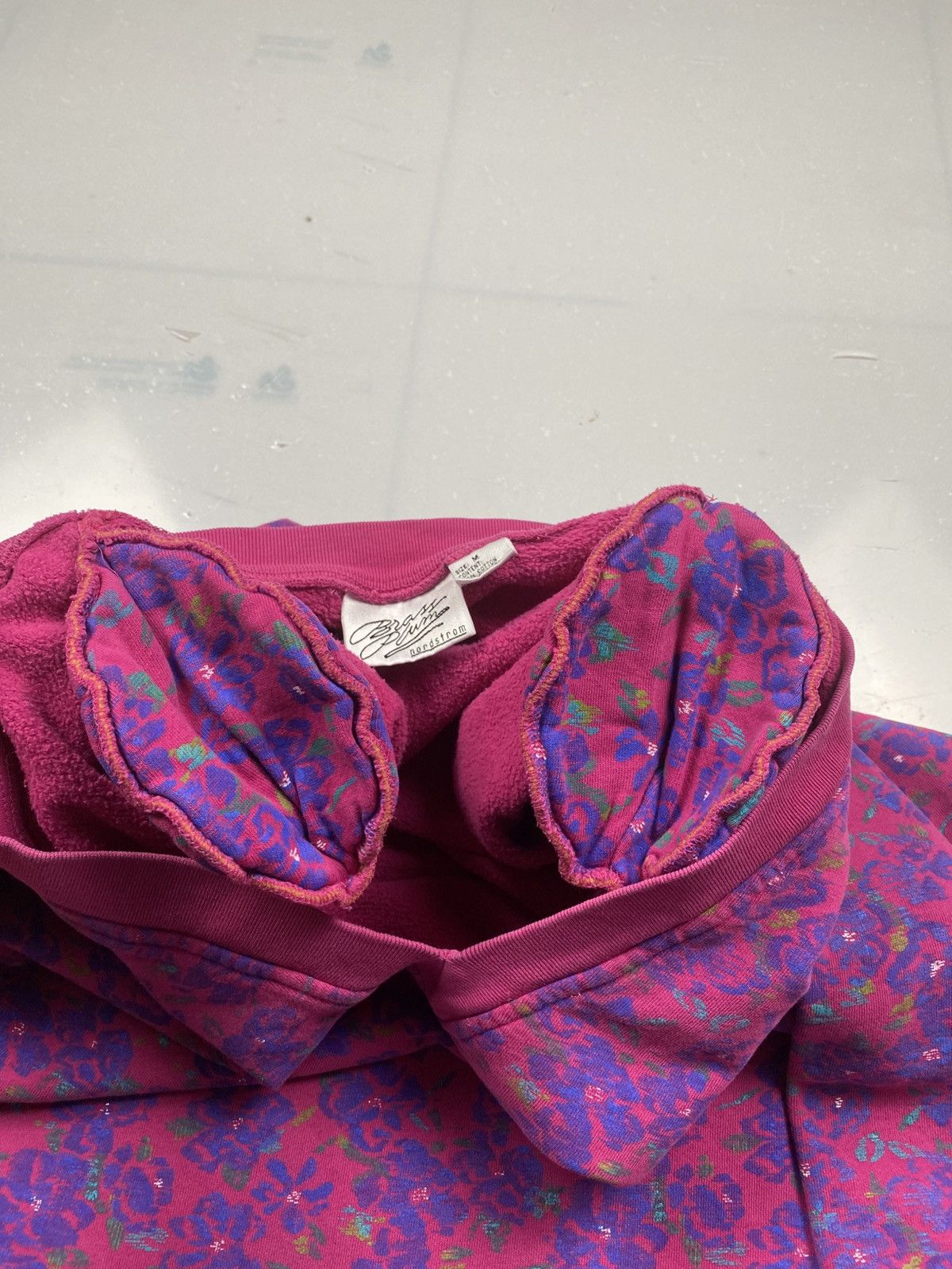 Other Vintage 90s Nordstrom Floral Art V Neck Size M / US 6-8 / IT 42-44 - 5 Thumbnail