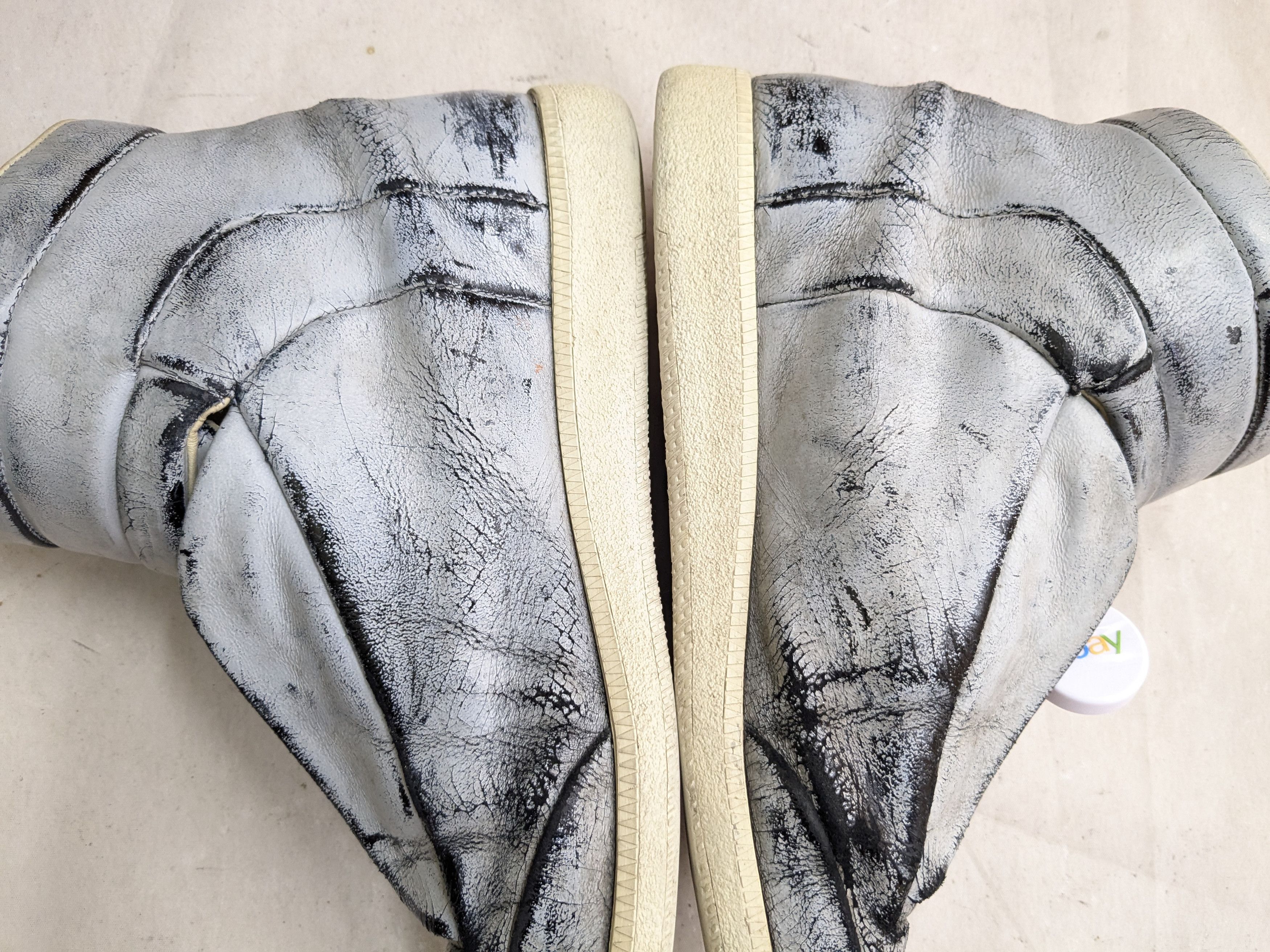 Maison Margiela Maison Margiela Future White 13 46 High Tops Leather Size US 13 / EU 46 - 15 Thumbnail