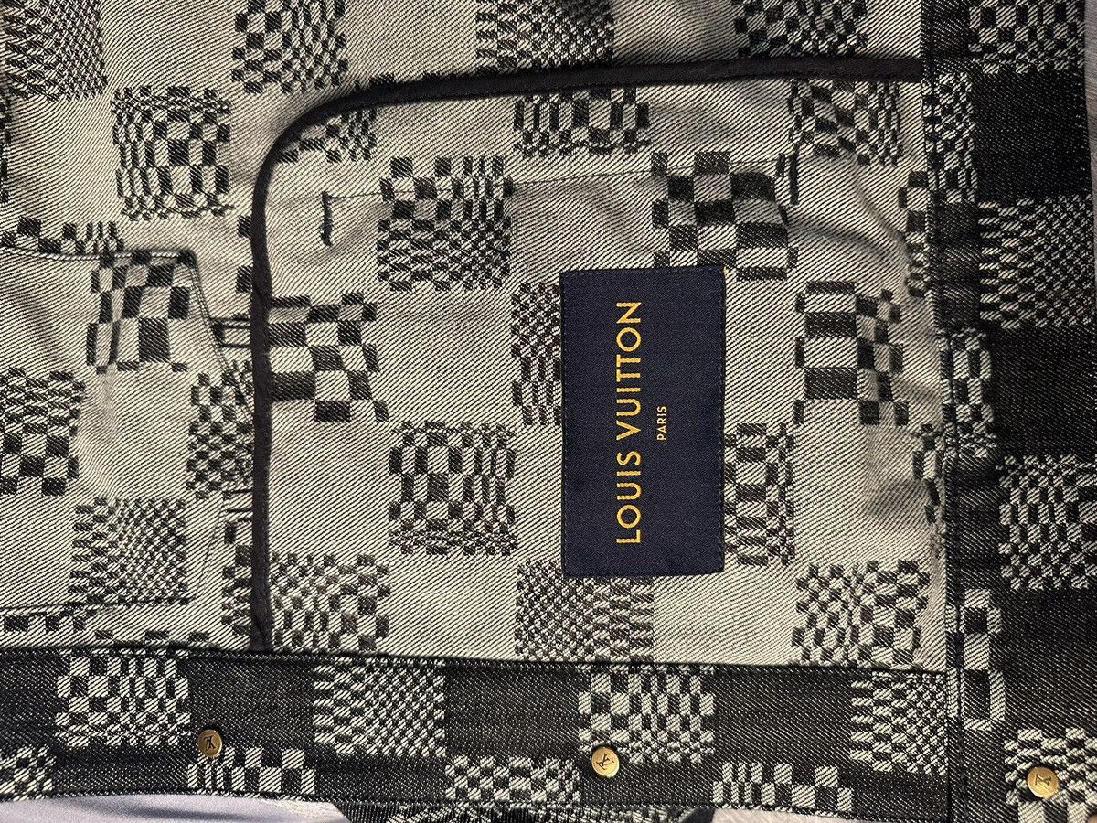 Louis Vuitton Distorted Denim Jacket