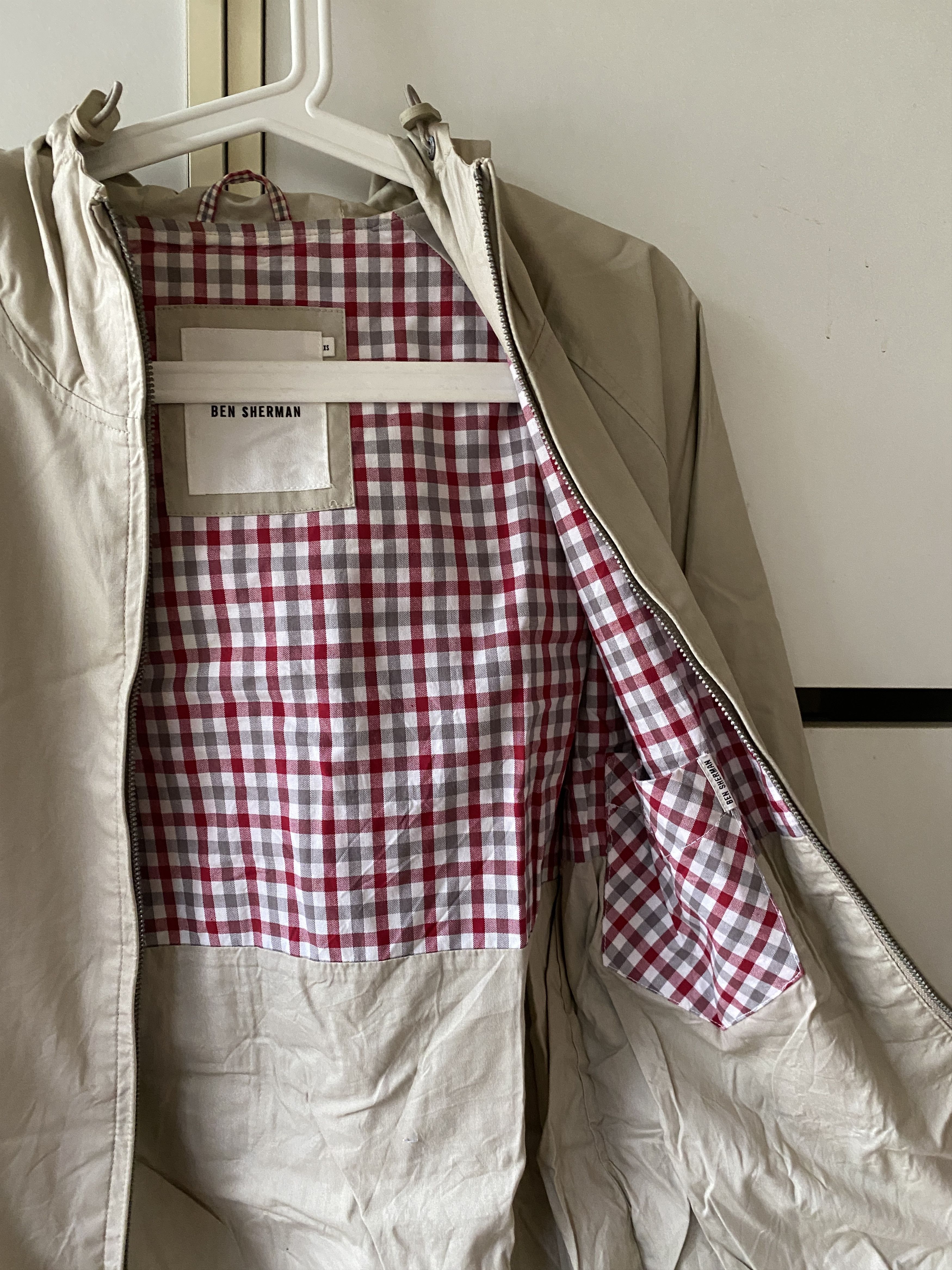 Ben Sherman × Designer BEN SHERMAN BRITPOP HOODED JACKET Size US XS / EU 42 / 0 - 9 Thumbnail