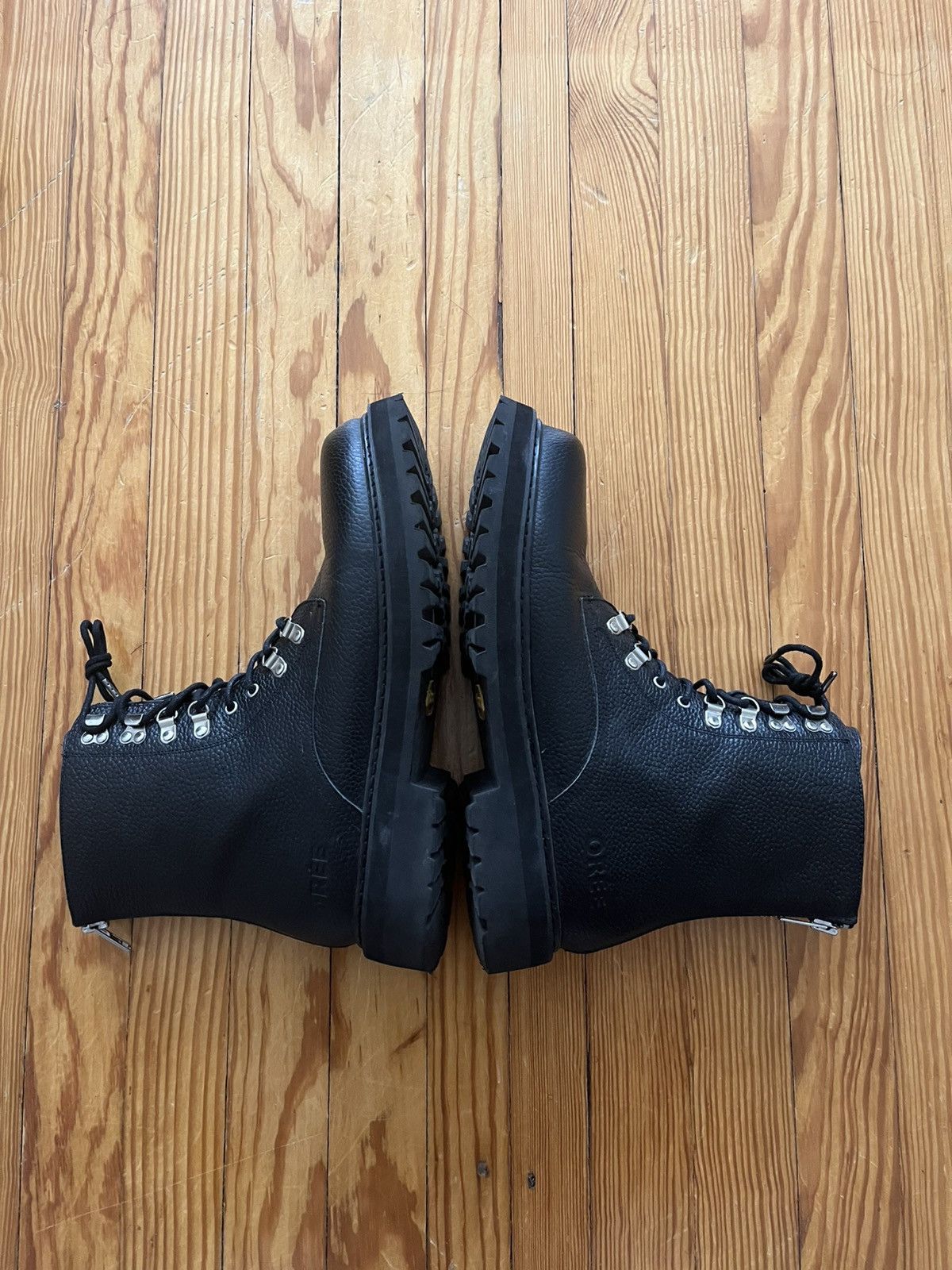 Oree New York Oree NYC OG Infantry Lace Up Combat Boot Pebbled Leather Size US 13 / EU 46 - 3 Thumbnail