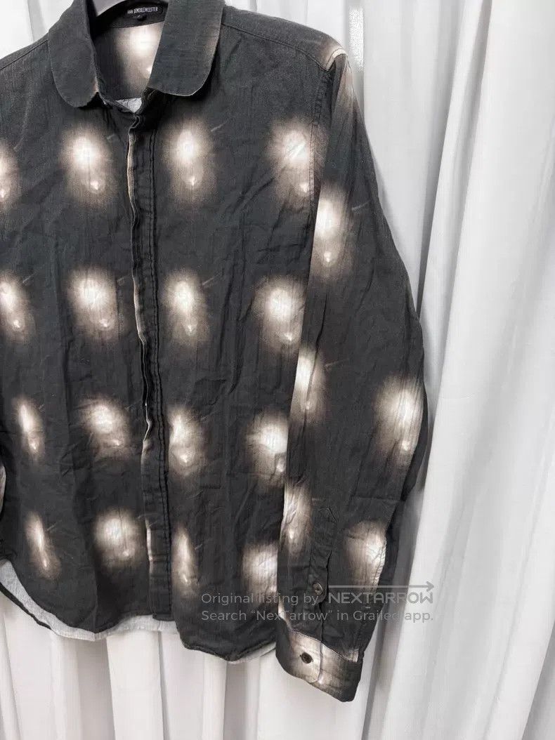 Ann Demeulemeester Ann Demeulemeester Bulb print long sleeve blouse| Size S / US 4 / IT 40 - 3 Thumbnail
