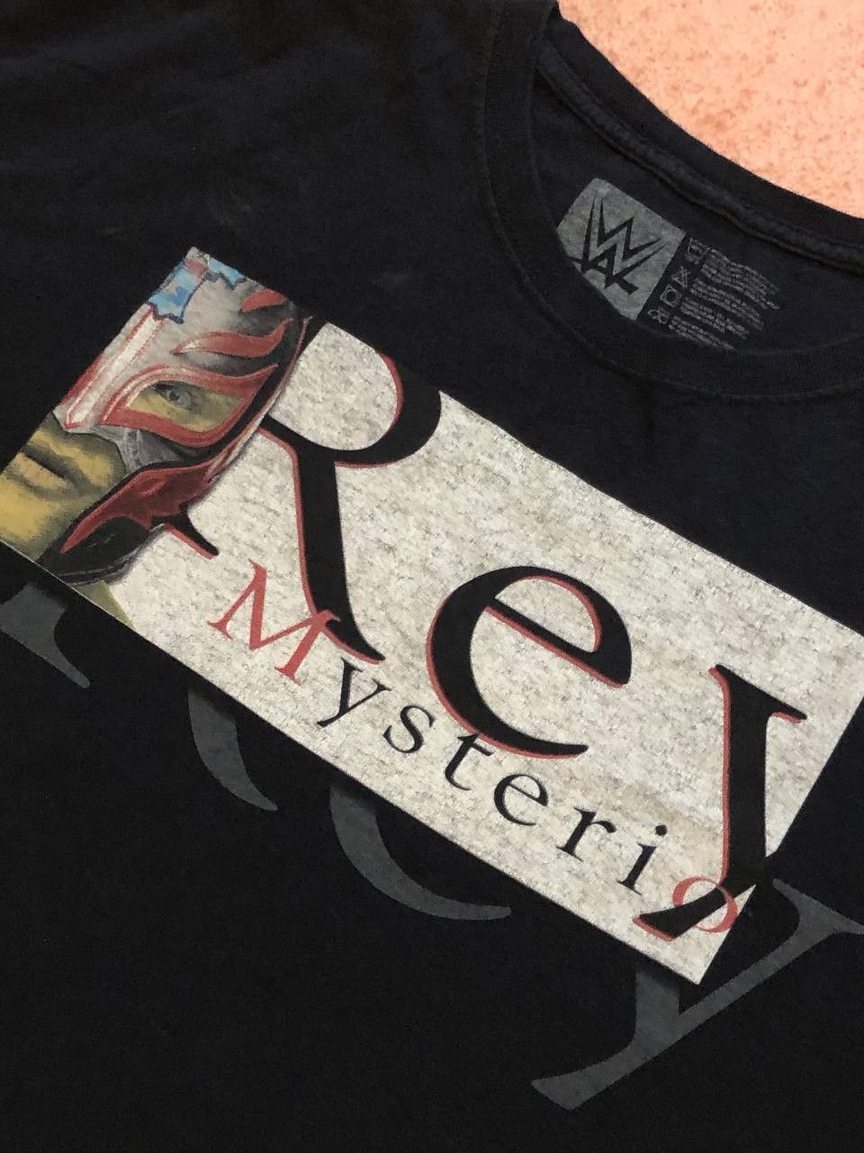 WWE Luxury black Vintage AUTHENTIC big print T-Shirt WWE Y2K Size US XXL / EU 58 / 5 - 4 Thumbnail