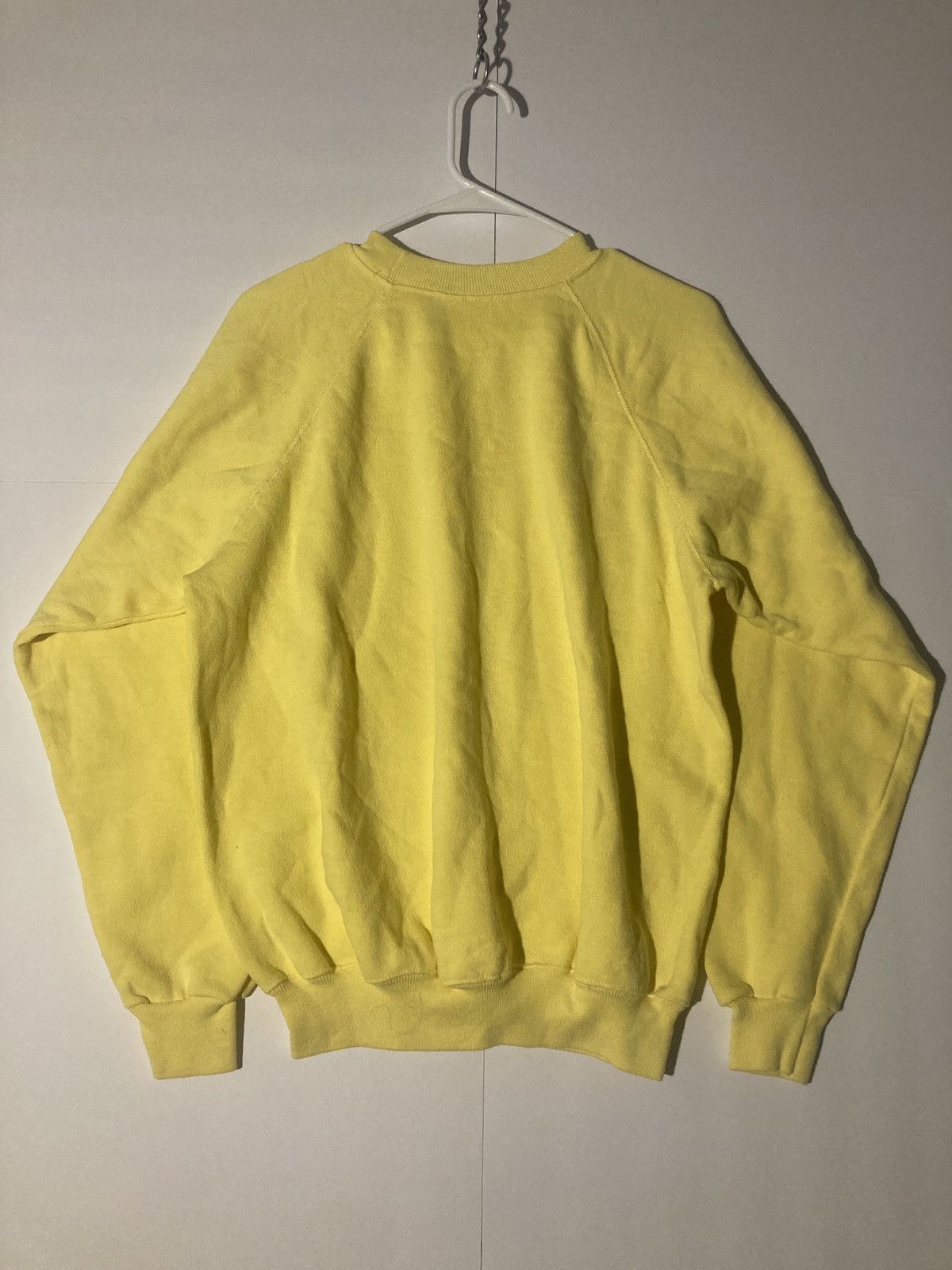 Hanes × Vintage Vintage Hanes Yellow Sweater Size US XL / EU 56 / 4 - 2 Thumbnail