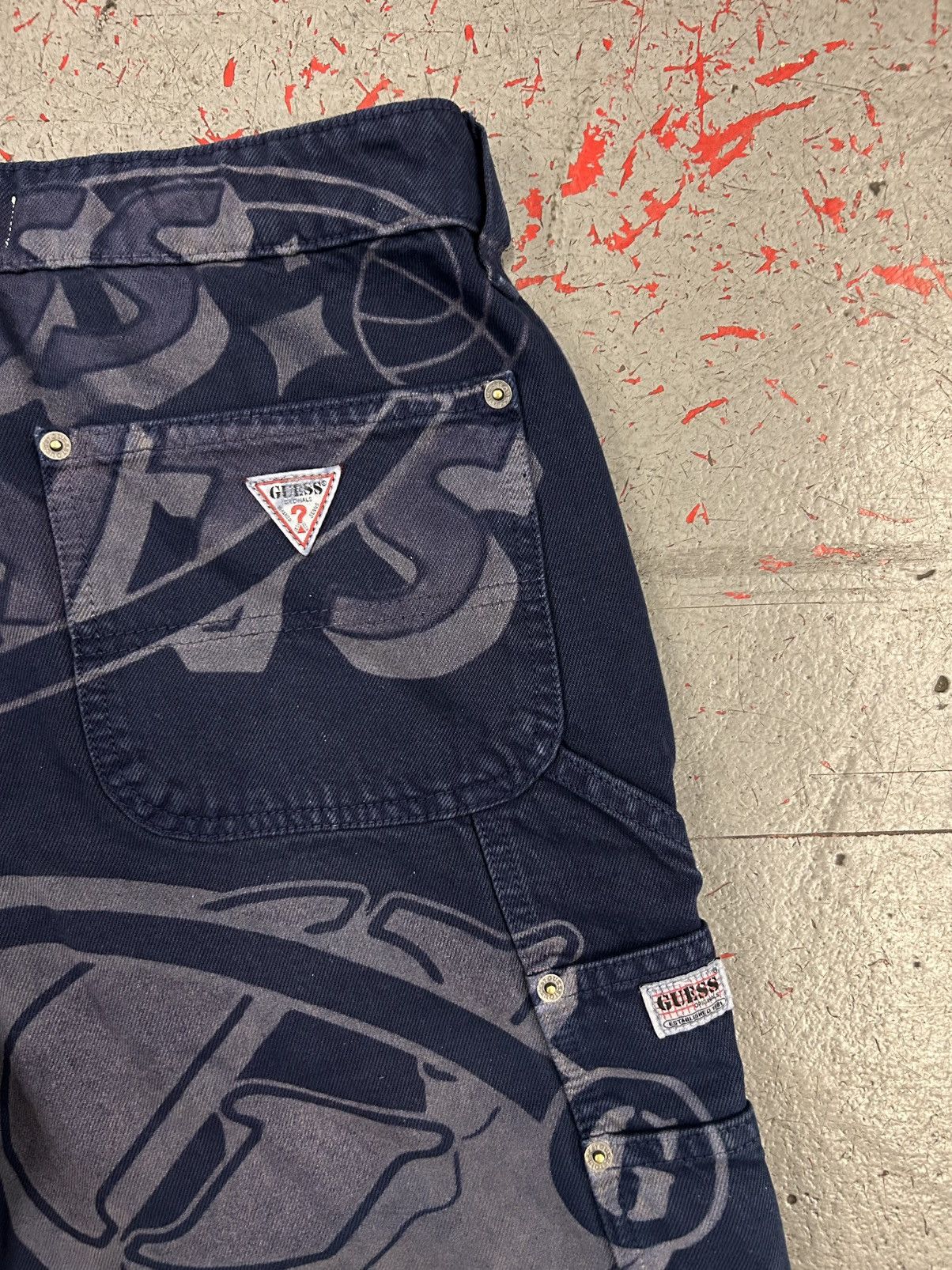 Guess GUESS x Gas Giants Carpenter Pants Size 30 NEW Size US 30 / EU 46 - 5 Thumbnail